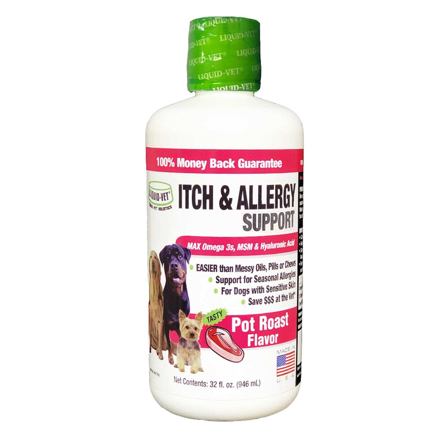 Liquid-Vet Itch and Allergy Support Dog Formula