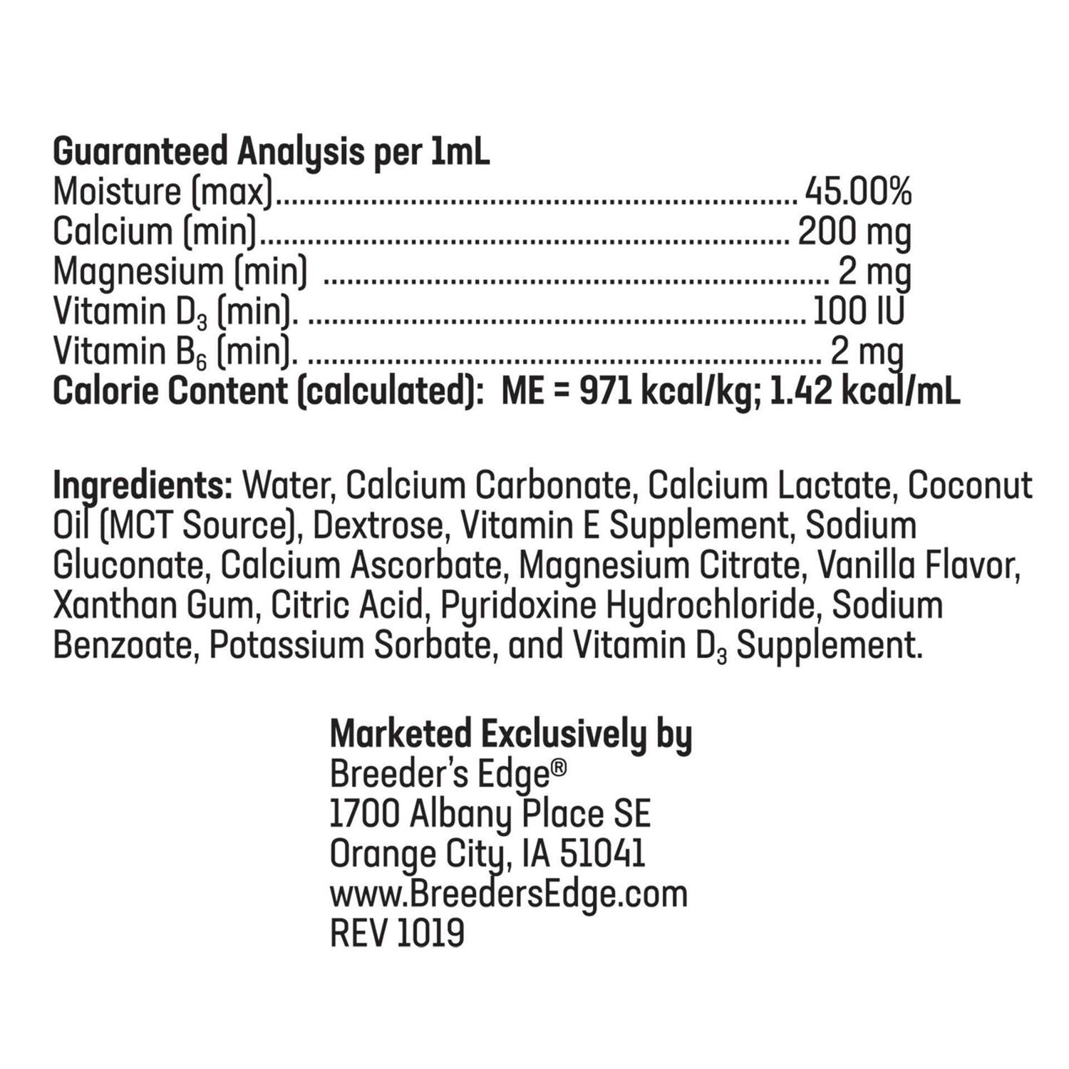 Alternative view of Revival Animal Health Breeder's Edge Oral Cal Plus