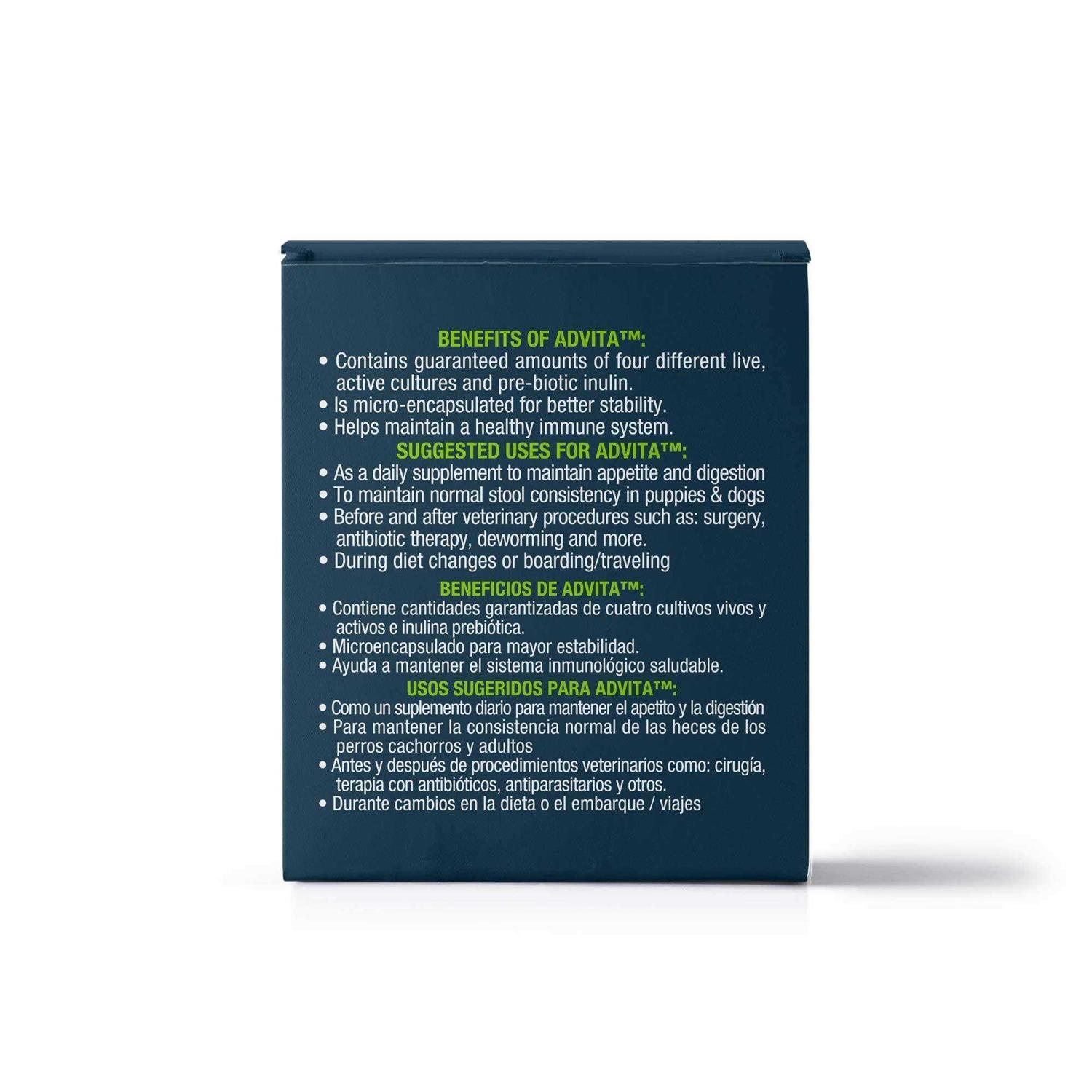 Alternative view of VetOne Advita Probiotic Nutritional Supplement for Dogs