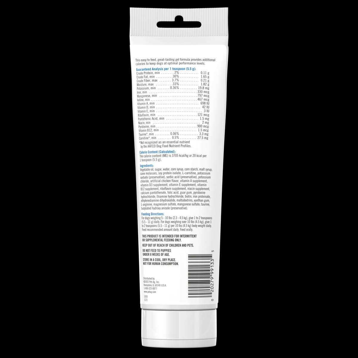 Alternative view of PetAg High Calorie Gel Supplement for Dogs
