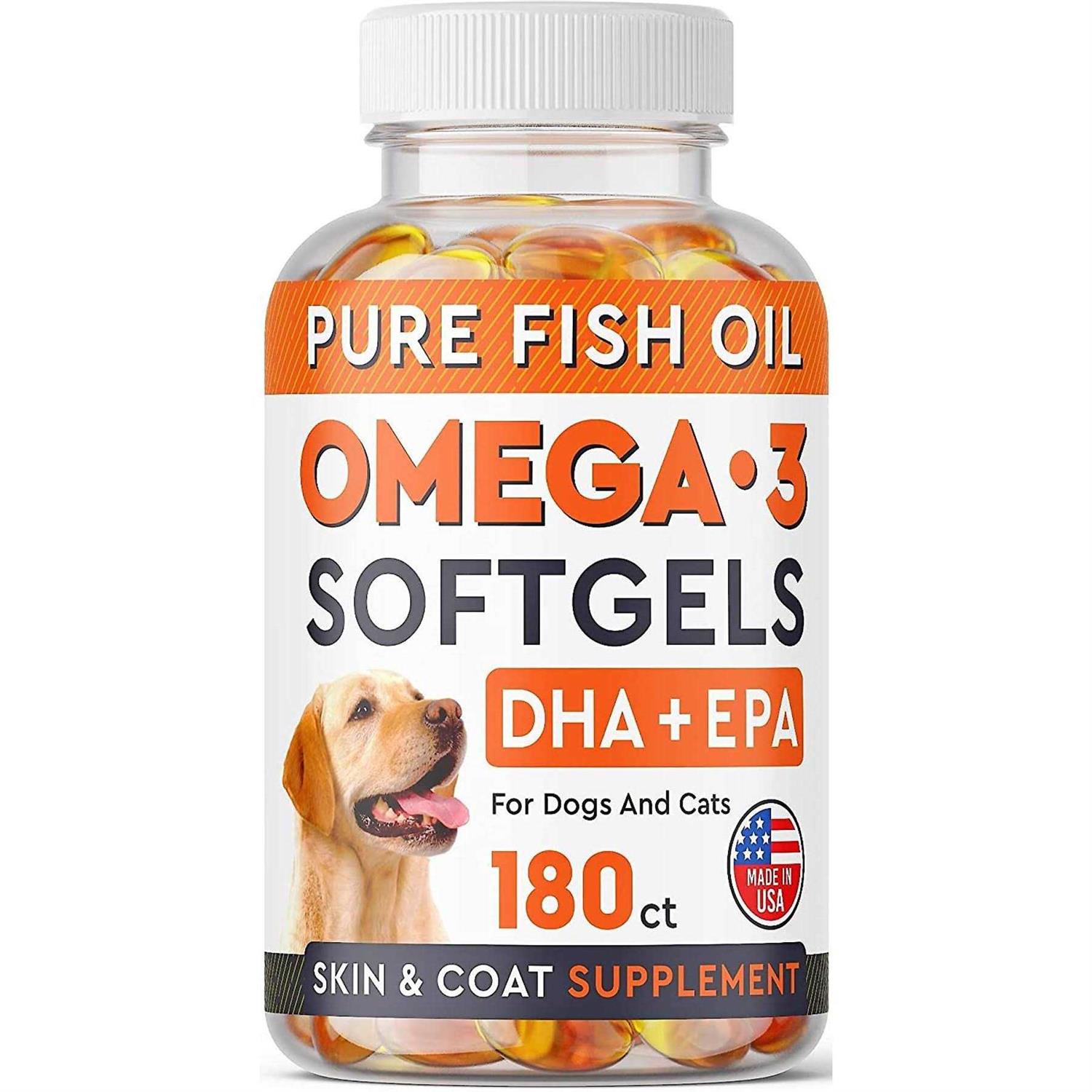 StrellaLab Pure Fish Oil Omega-3 Softgels
