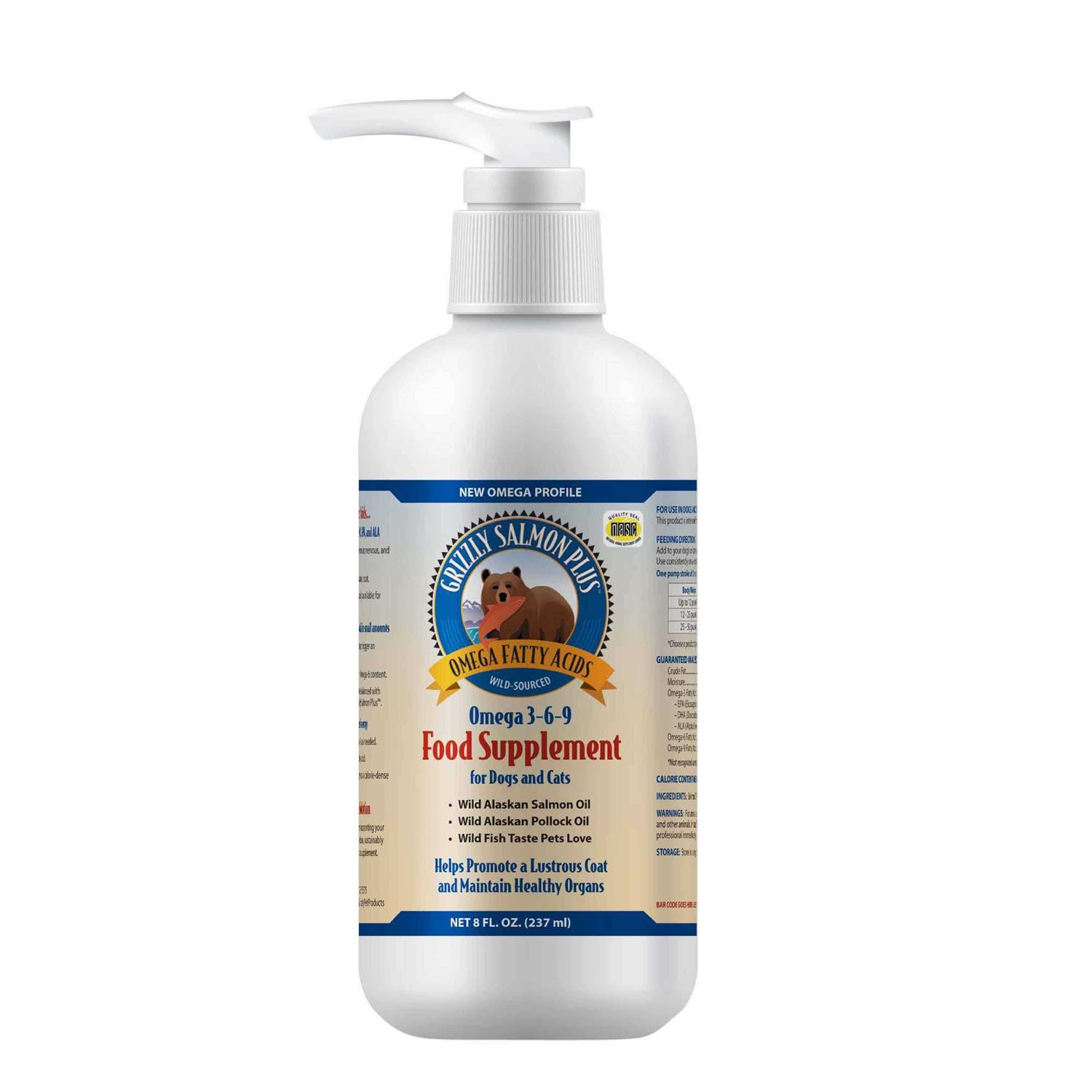 Grizzly Salmon Oil Dog Supplement