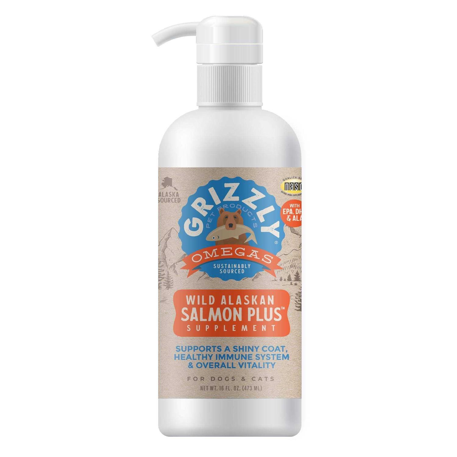 Grizzly Salmon Oil Dog Supplement