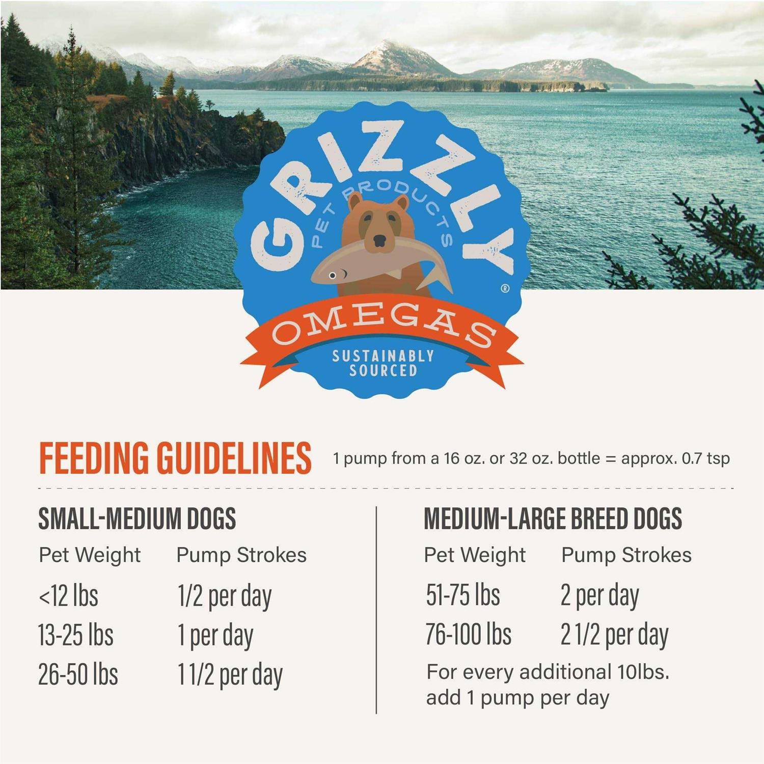 Alternative view of Grizzly Salmon Oil Dog Supplement