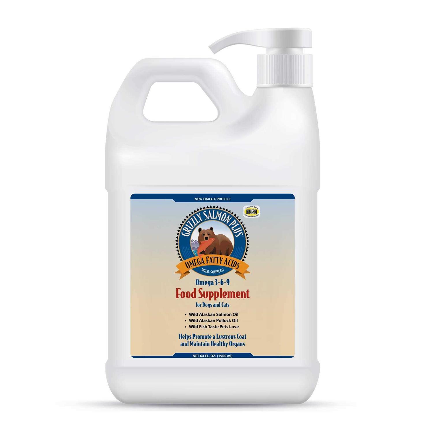 Grizzly Salmon Oil Dog Supplement