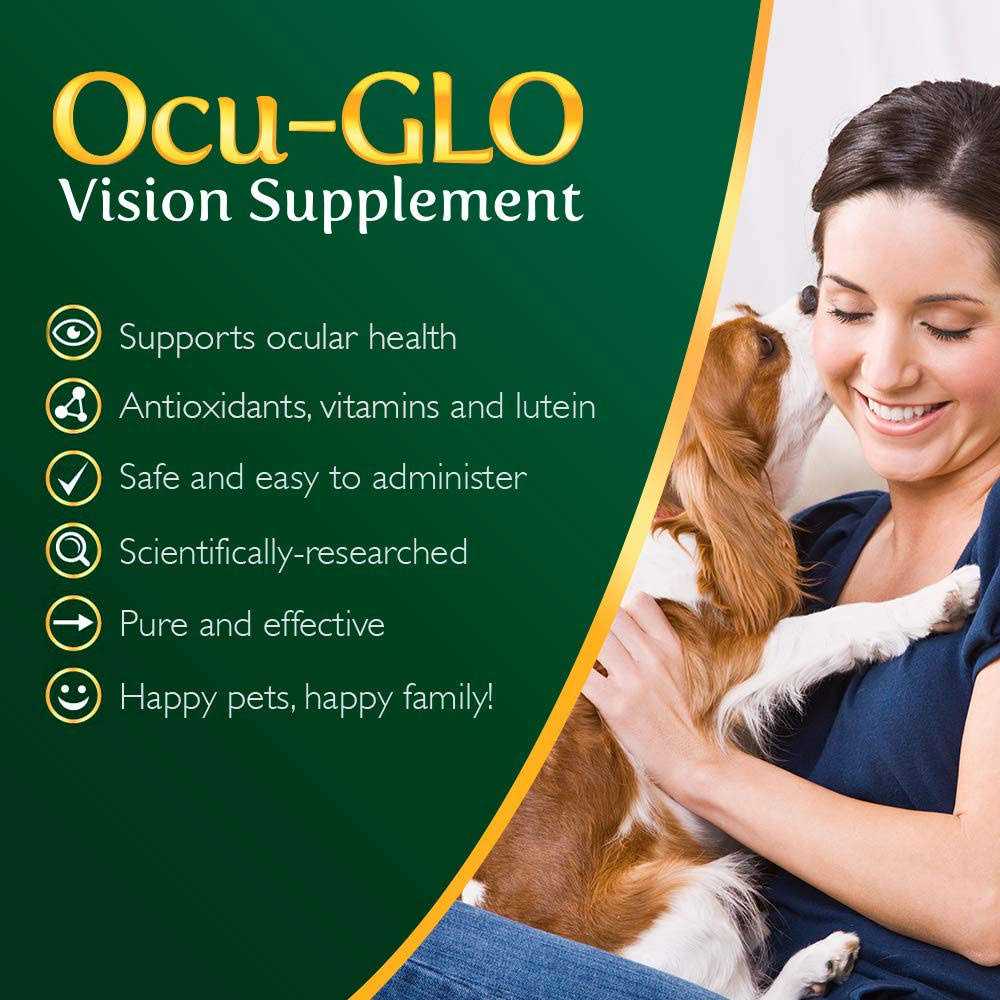 Alternative view of Ocu-GLO Powder Blend Vision Supplement for Medium to Large Dogs