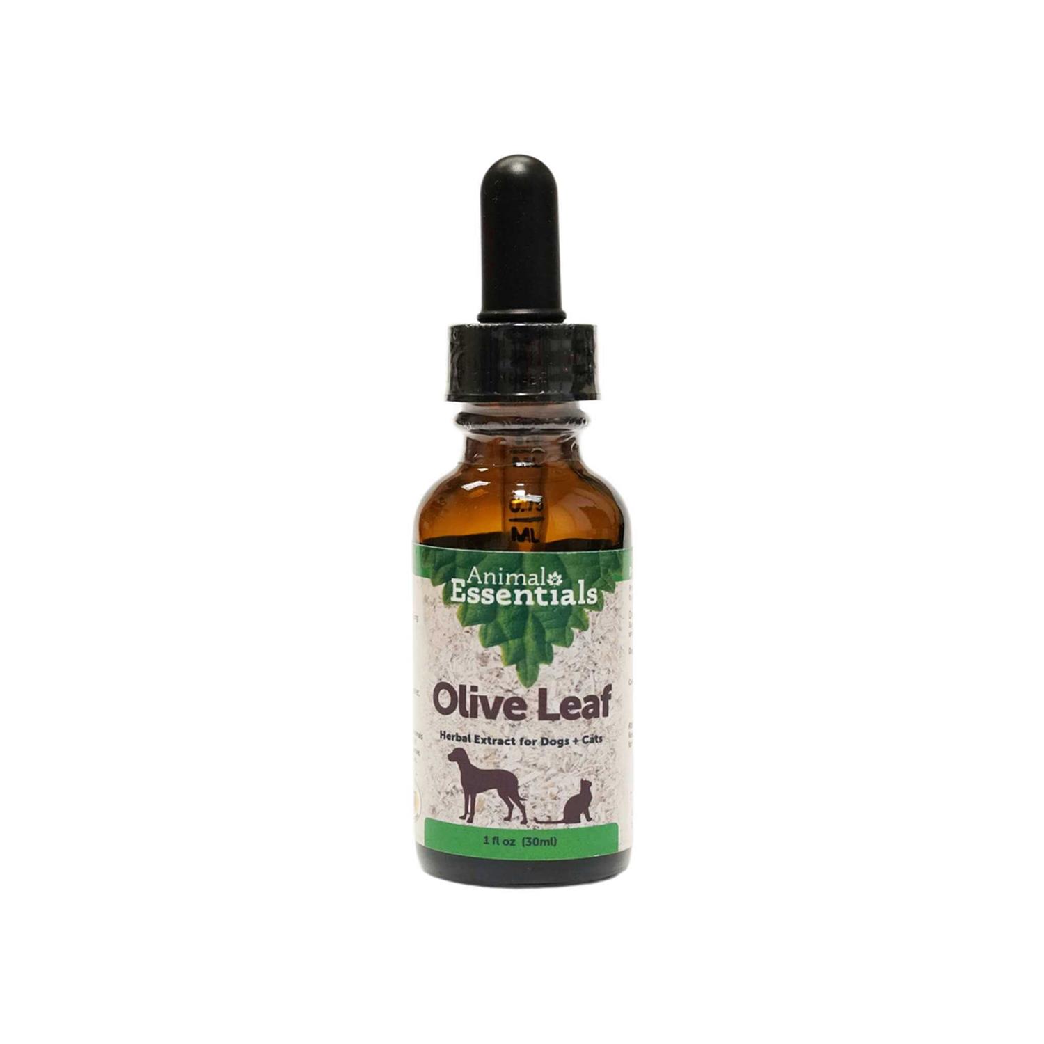 Animal Essentials Olive Leaf Herbal Extract Bottle