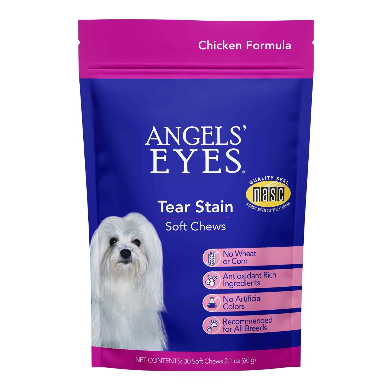 Angels Eyes Tear Stain Soft Chews for Dogs and Cats