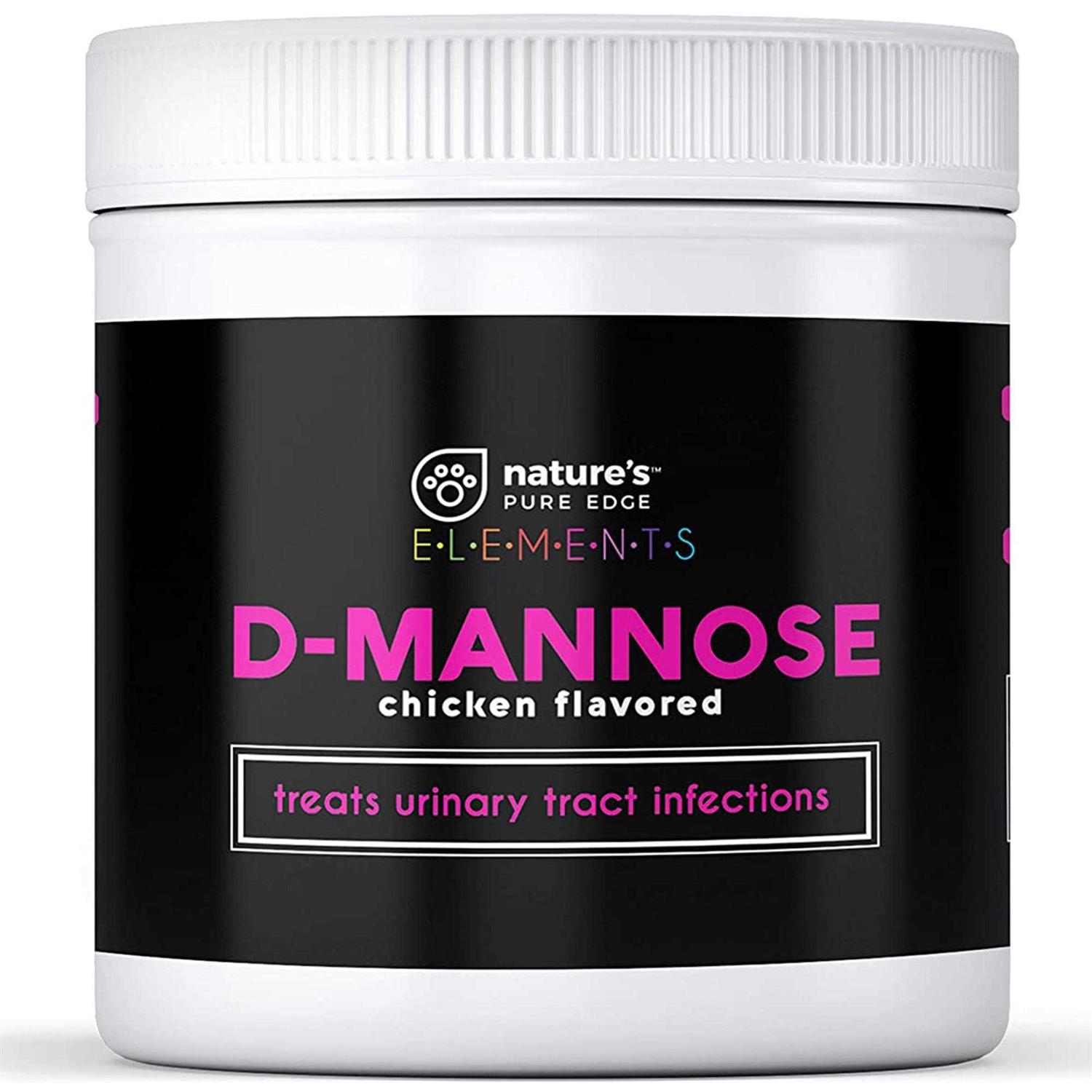 Nature's Pure Edge D Mannose Powder for Kidney Health Dog & Cat Urinary Supplement