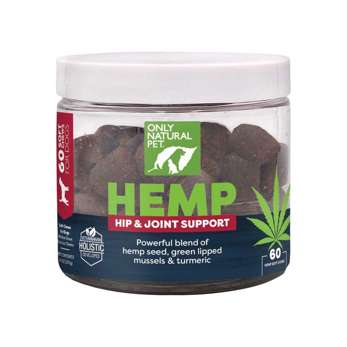 Alternative view of Only Natural Pet Hemp Hip & Joint Support Soft Dog Chews