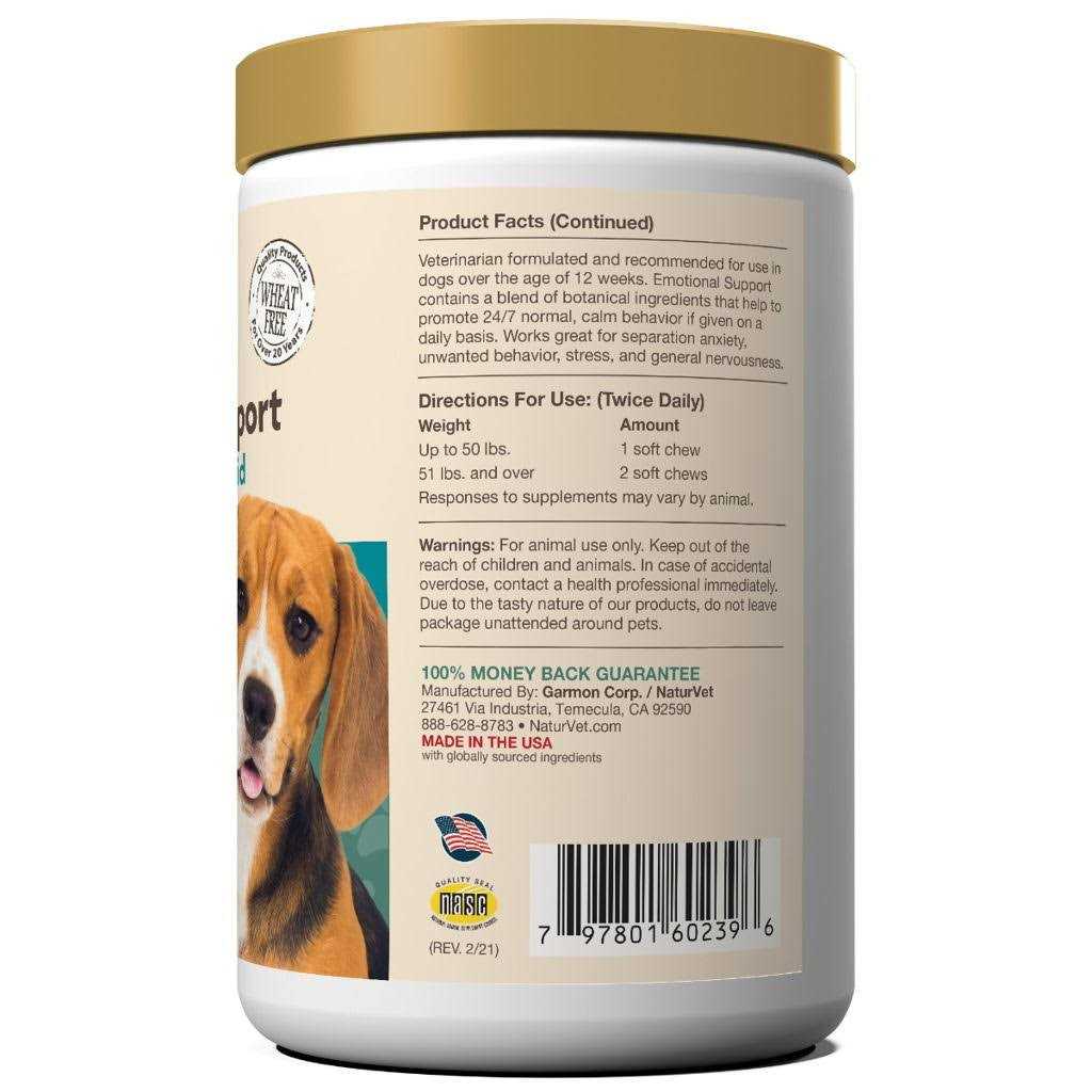 Alternative view of NaturVet Emotional Support Daily Calming Aid