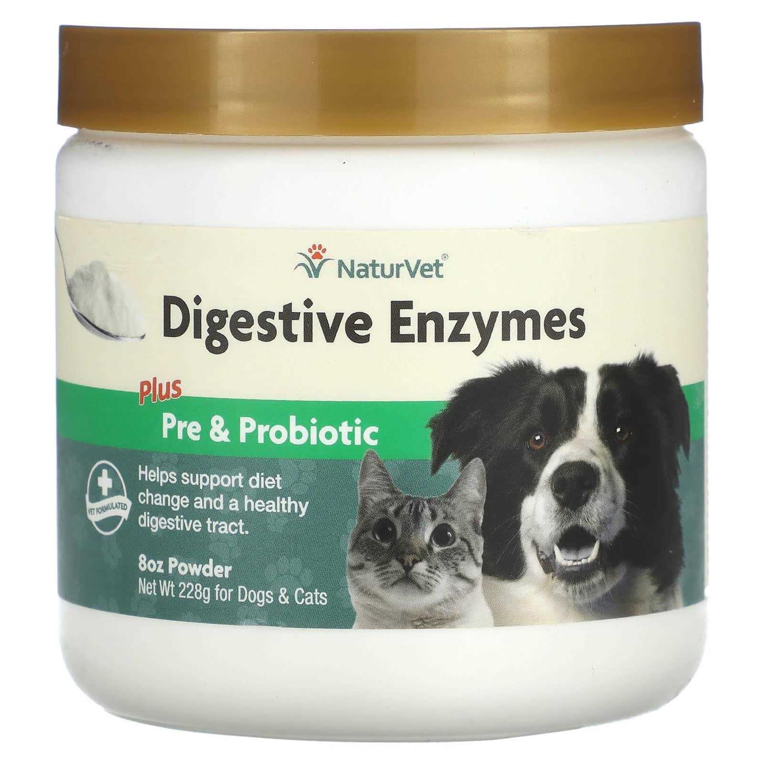 NaturVet Digestive Enzymes Powder