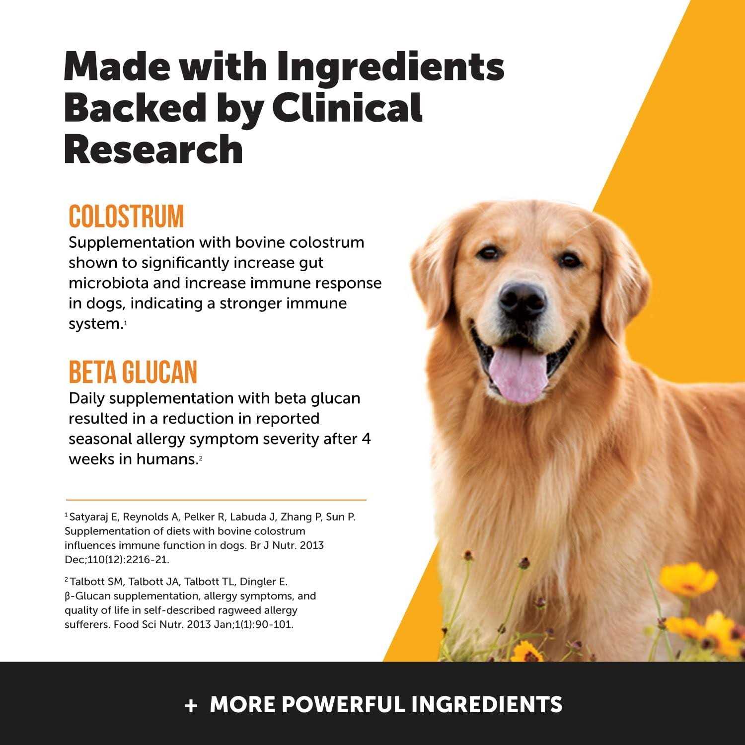 Alternative view of Pet Honesty Dog Max Strength Allergy Support Supplement w Probioitcs Omegas and Zinc