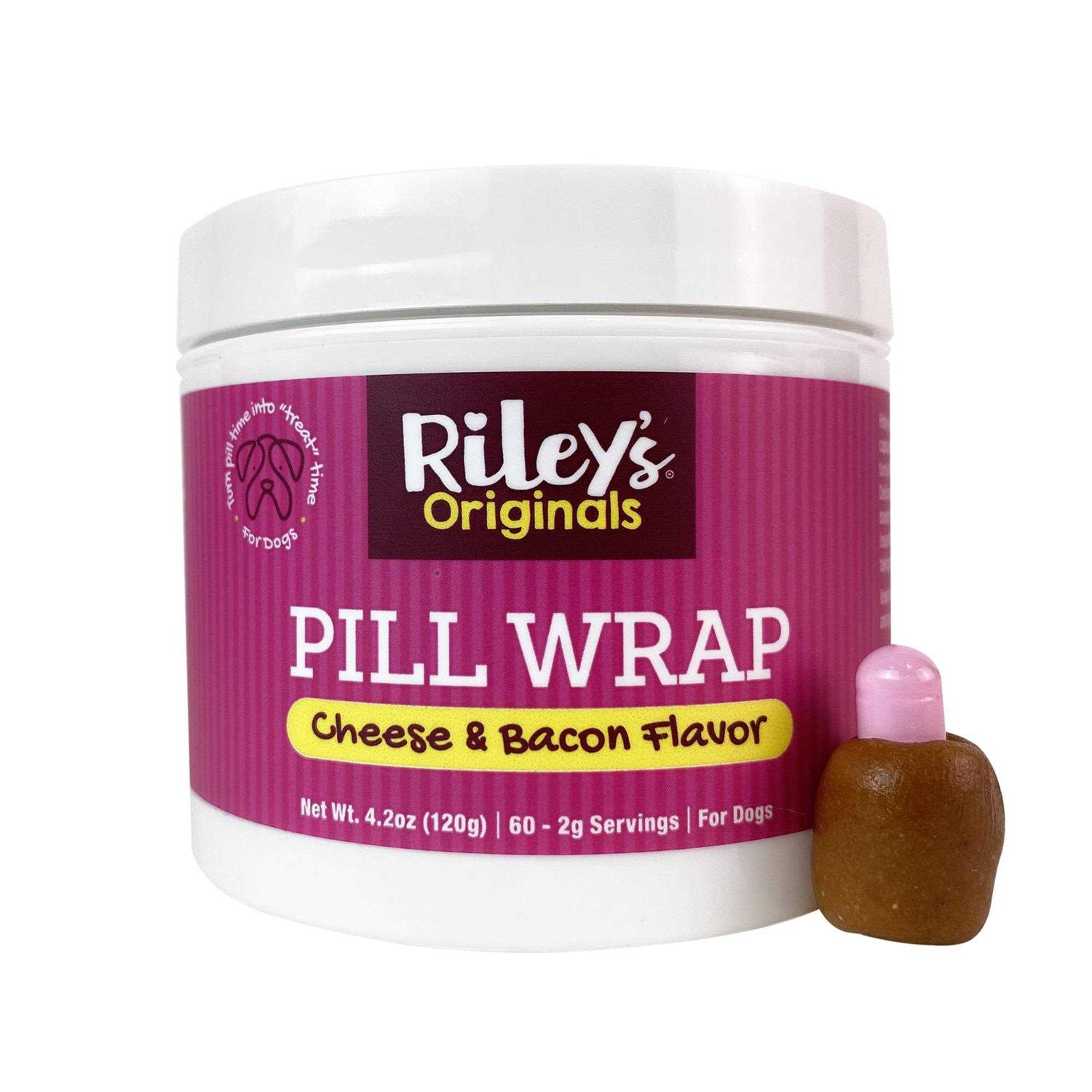 Riley's Pill Wrap for Dogs Delicious Peanut Butter Flavored Pill Paste for Dogs