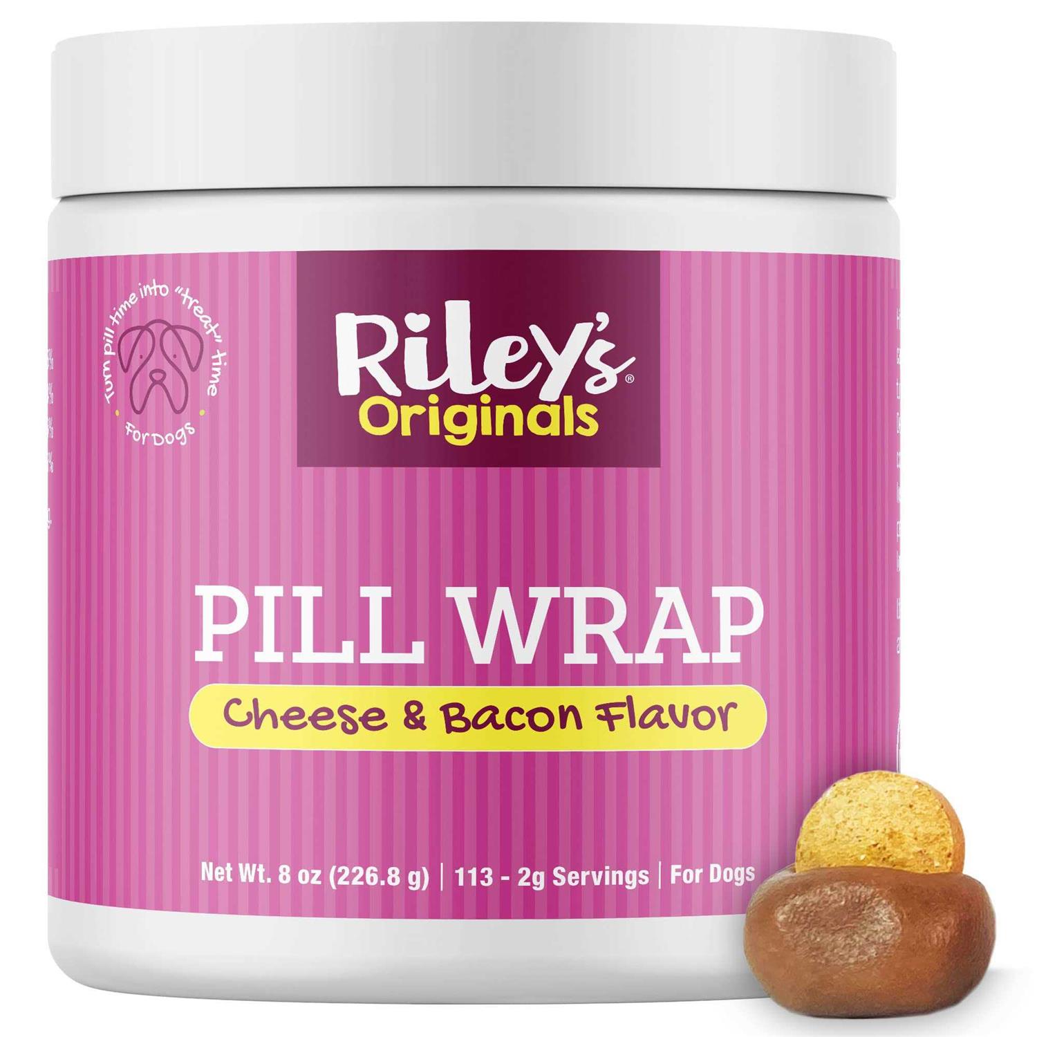 Riley's Pill Wrap for Dogs Delicious Peanut Butter Flavored Pill Paste for Dogs