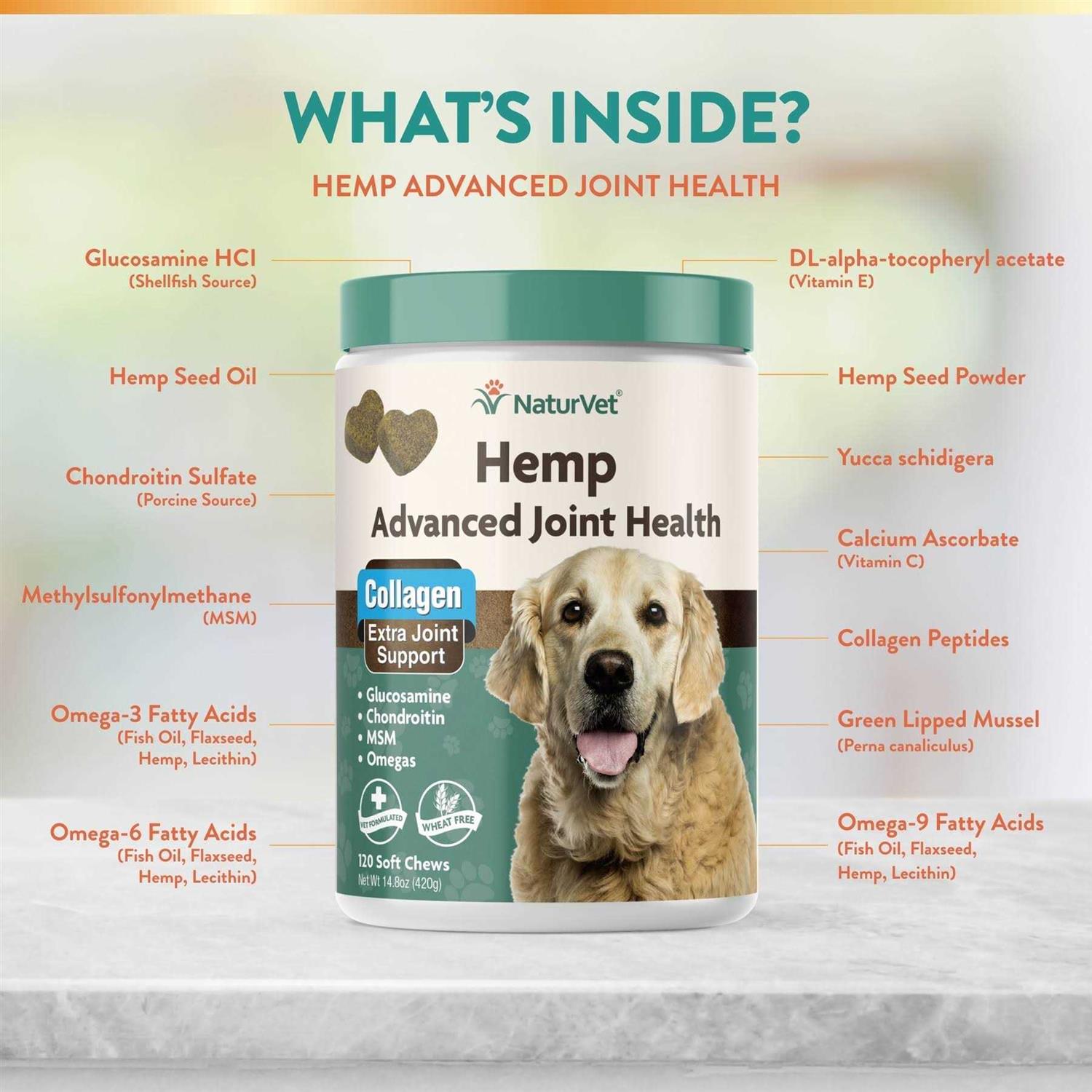 Alternative view of NaturVet Hemp Joint Health for Dogs