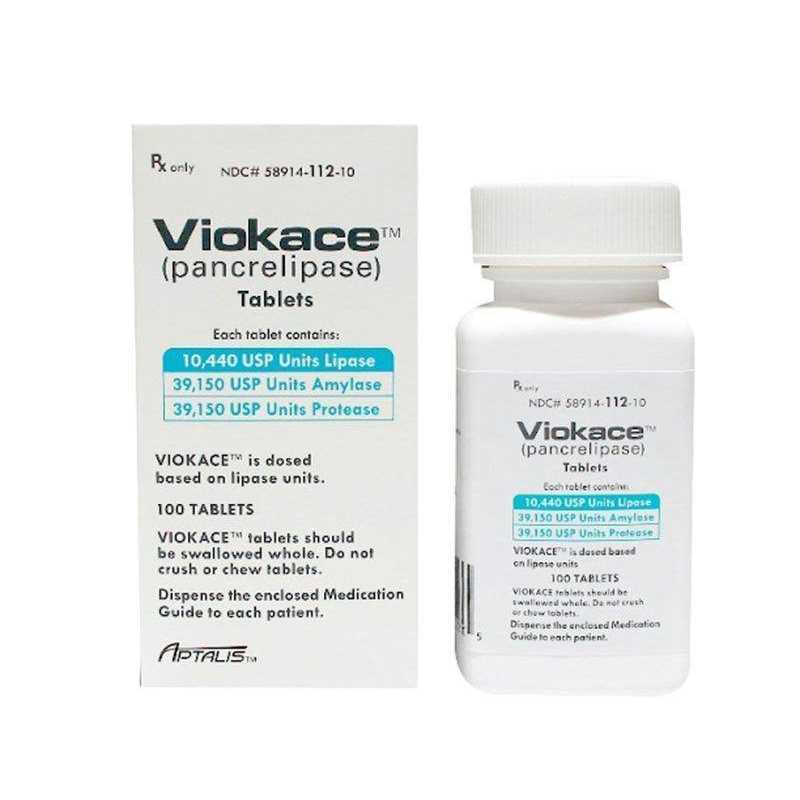 Alternative view of Viokase-V Powder for Dogs & Cats