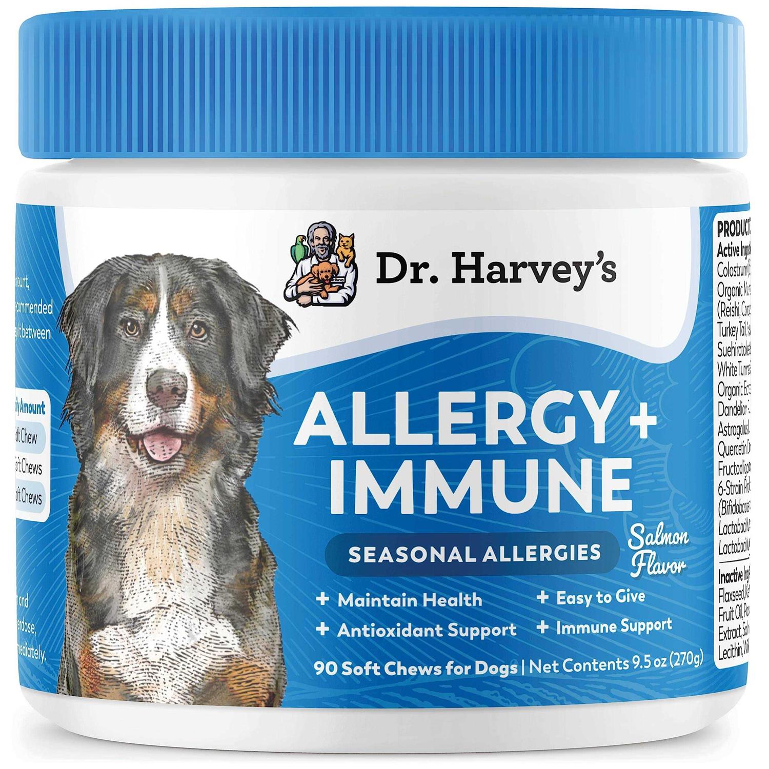 Dr. Harvey's Allergy + Immune Support Soft Chews for Dogs