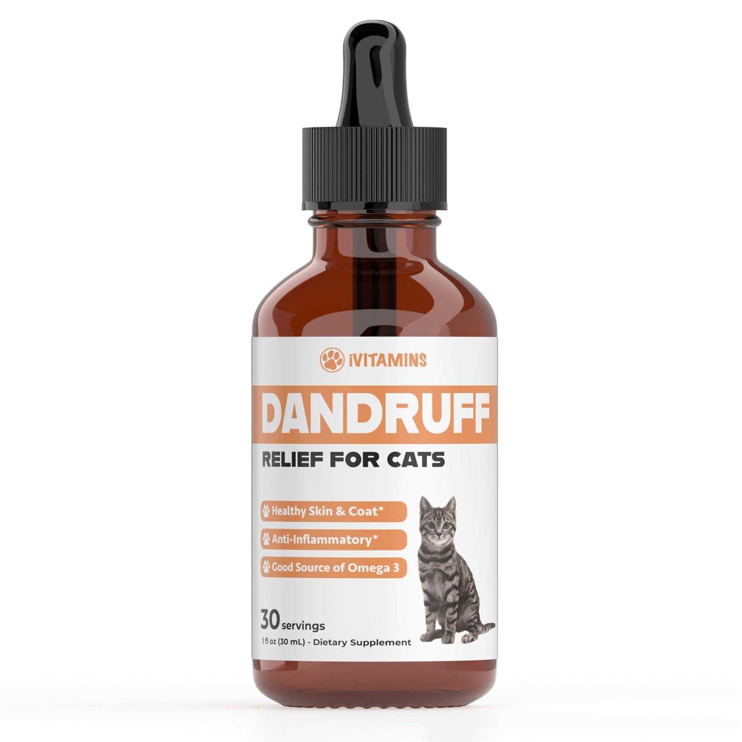Cat Dandruff Treatment Salmon Oil for Cat Naturally Supports a Health Skin & Coat
