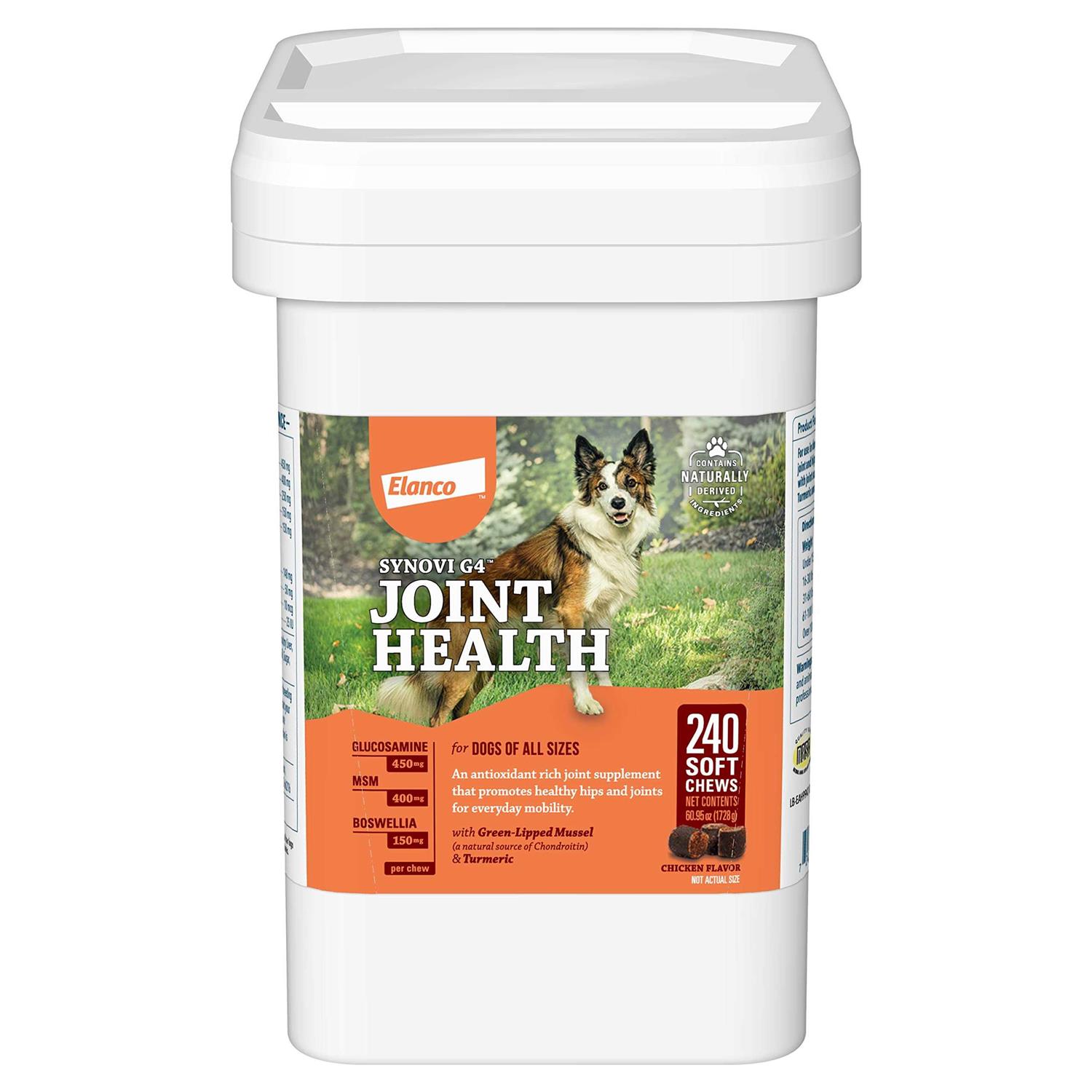 Synovi G4 Joint Supplement Soft Chews for Dogs