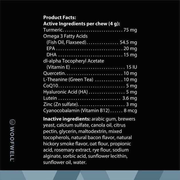 Alternative view of WoofWell French Bulldog Health Support Bacon Flavored Soft Chews Dog Supplement