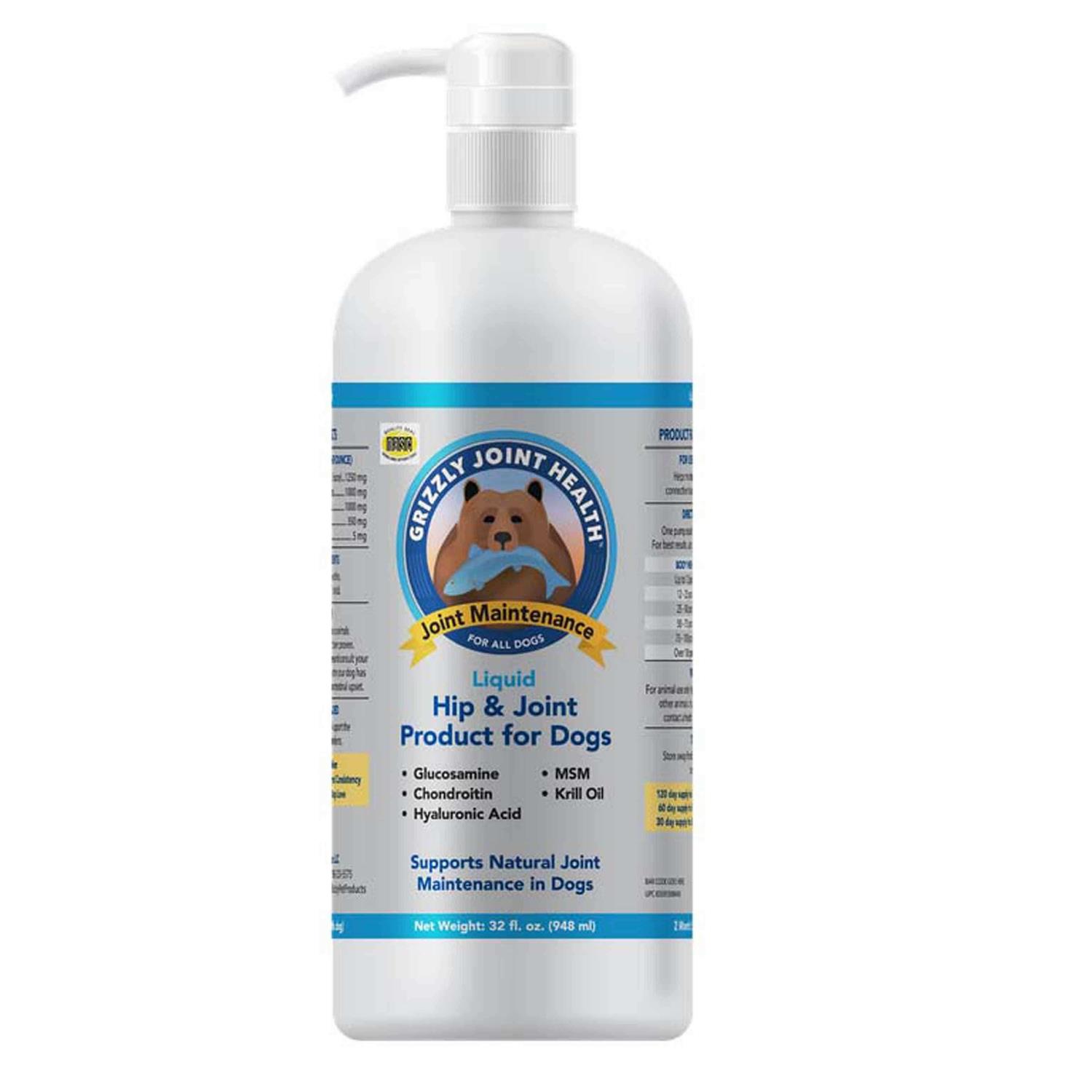 Grizzly Joint Aid Liquid for Dogs
