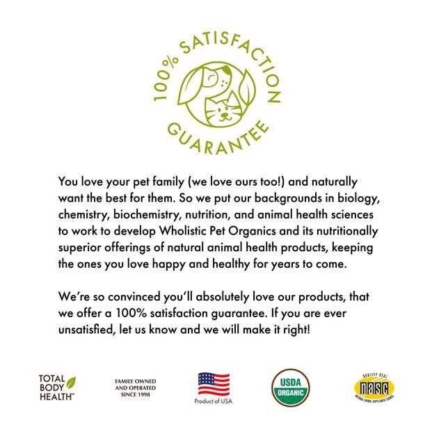 Alternative view of Wholistic Pet Organics Organic Feline Complete Pumpkin Enhanced Powder Daily Multivitamin for Cats