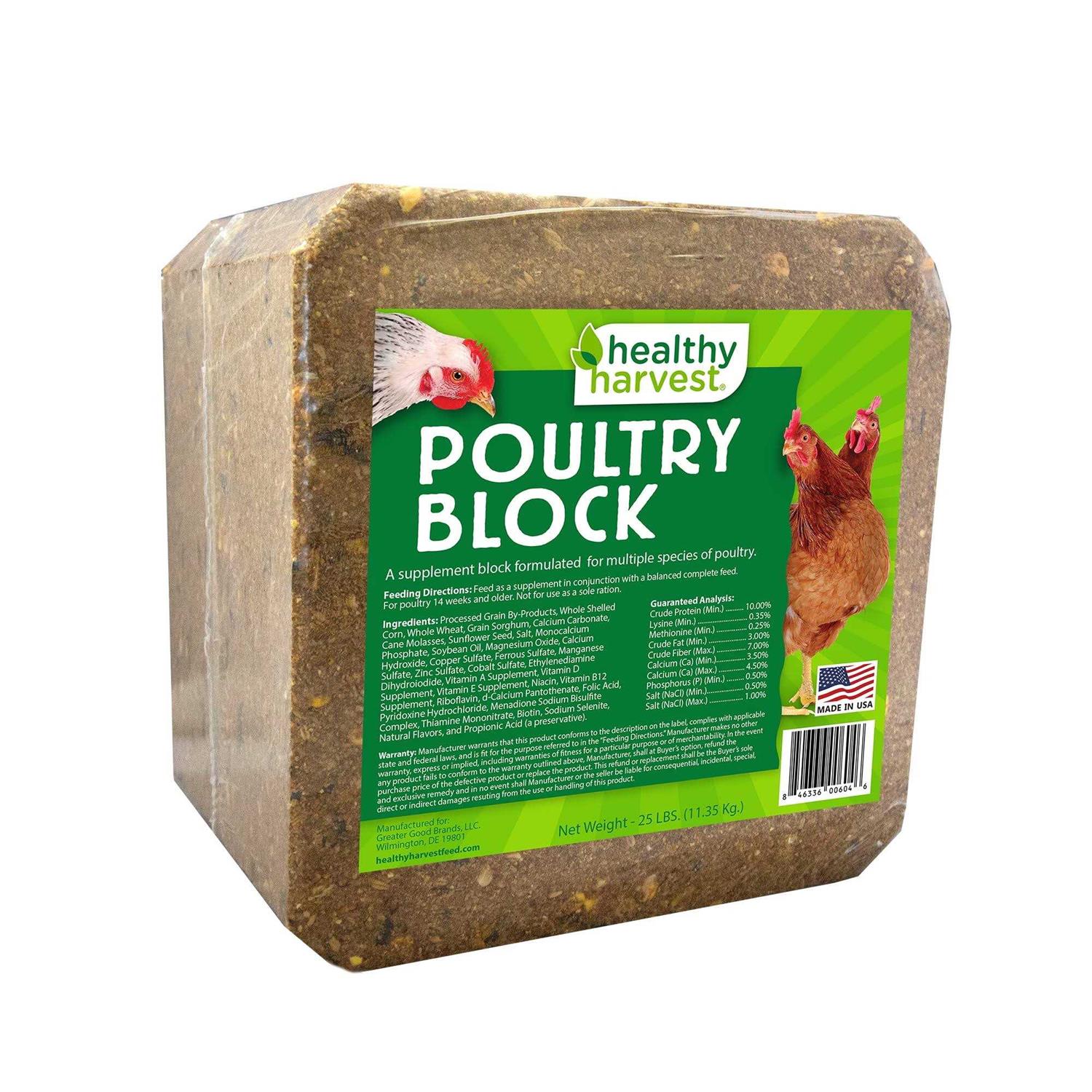 Healthy Harvest Poultry Block Supplement