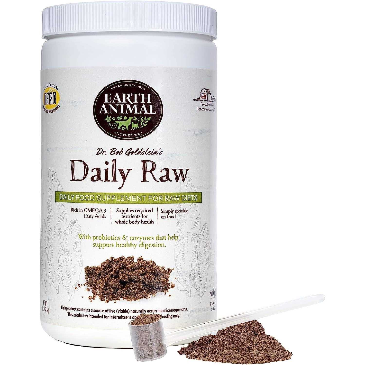Alternative view of Earth Animal Daily Raw Supplement
