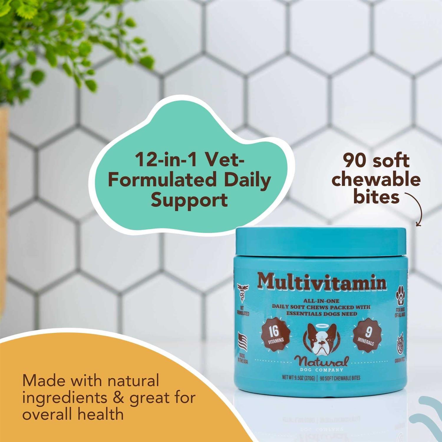 Alternative view of Natural Dog Company Multivitamin