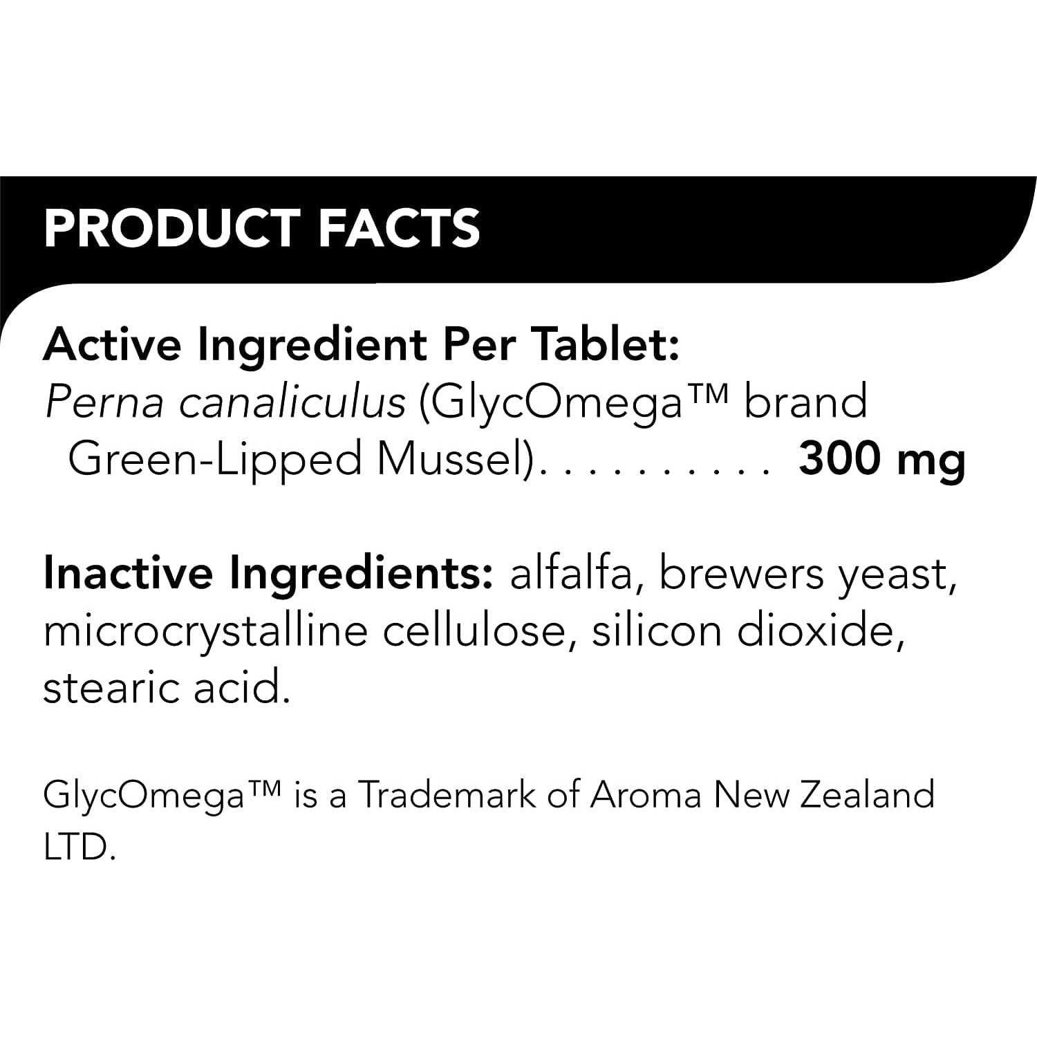 Alternative view of GlycoFlex Classic 300 mg 250