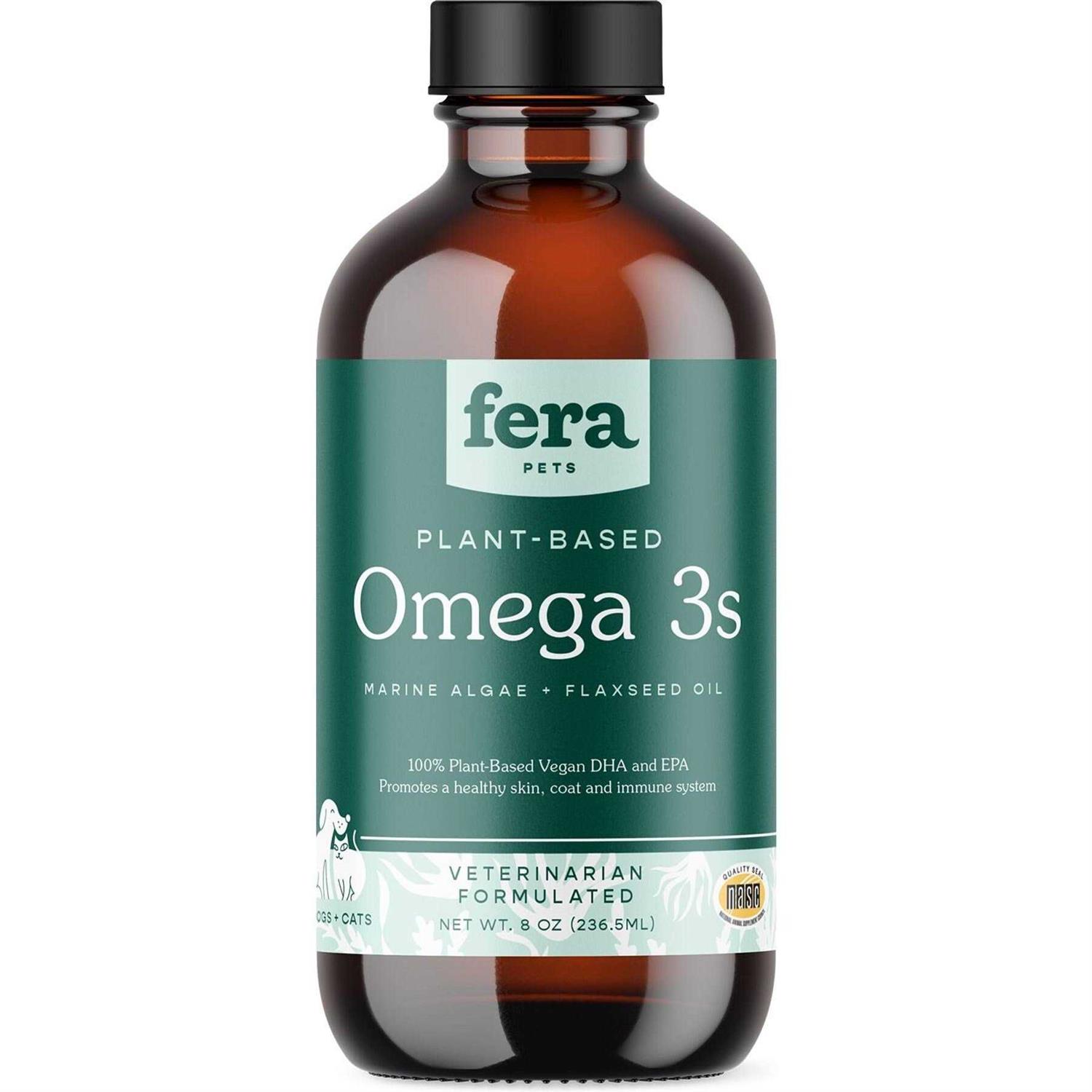 Fera Pet Organics Vegan Omega-3 6, 9s Algae Oil