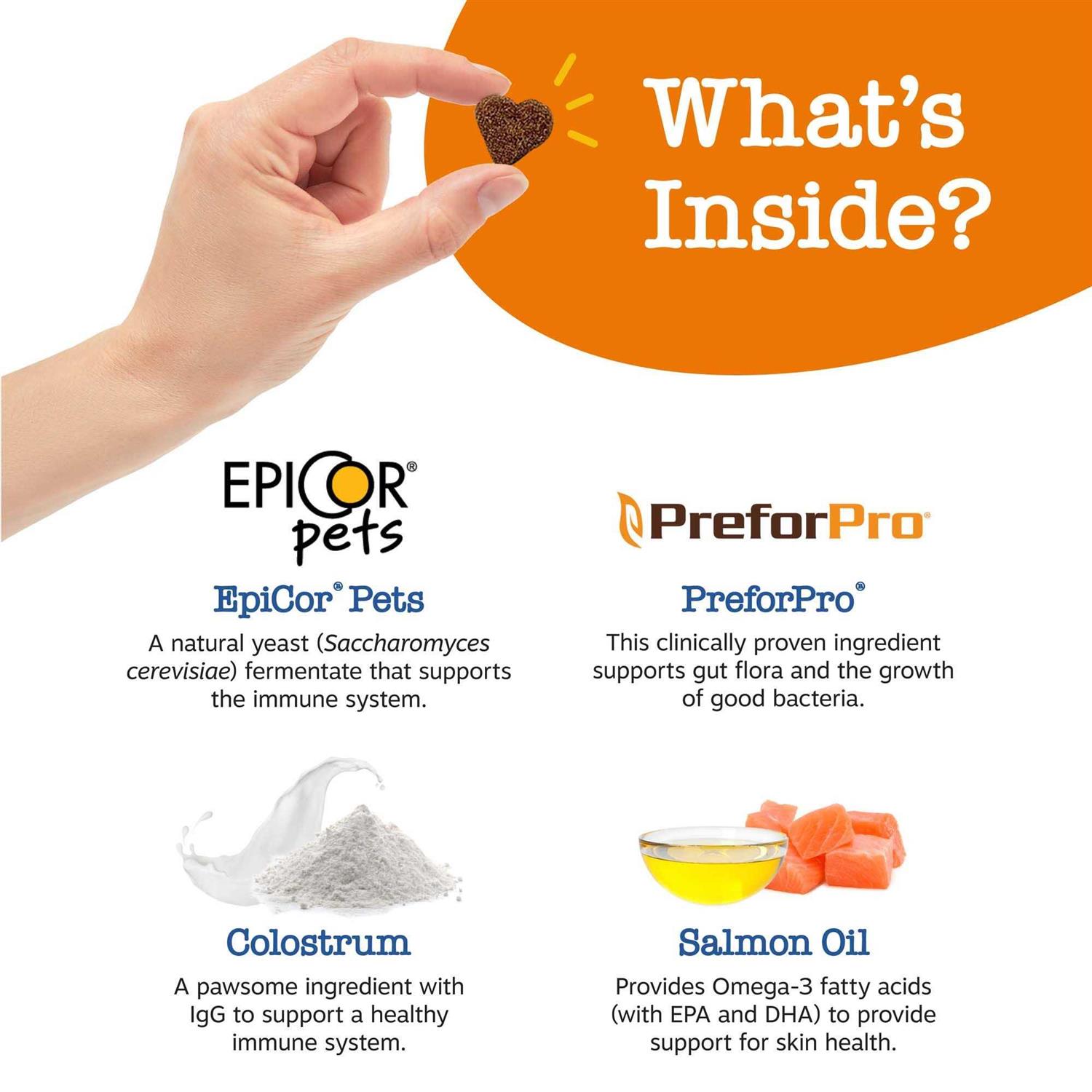Alternative view of Zesty Paws Senior Advanced Salmon Allergy & Immune Bites for Dogs