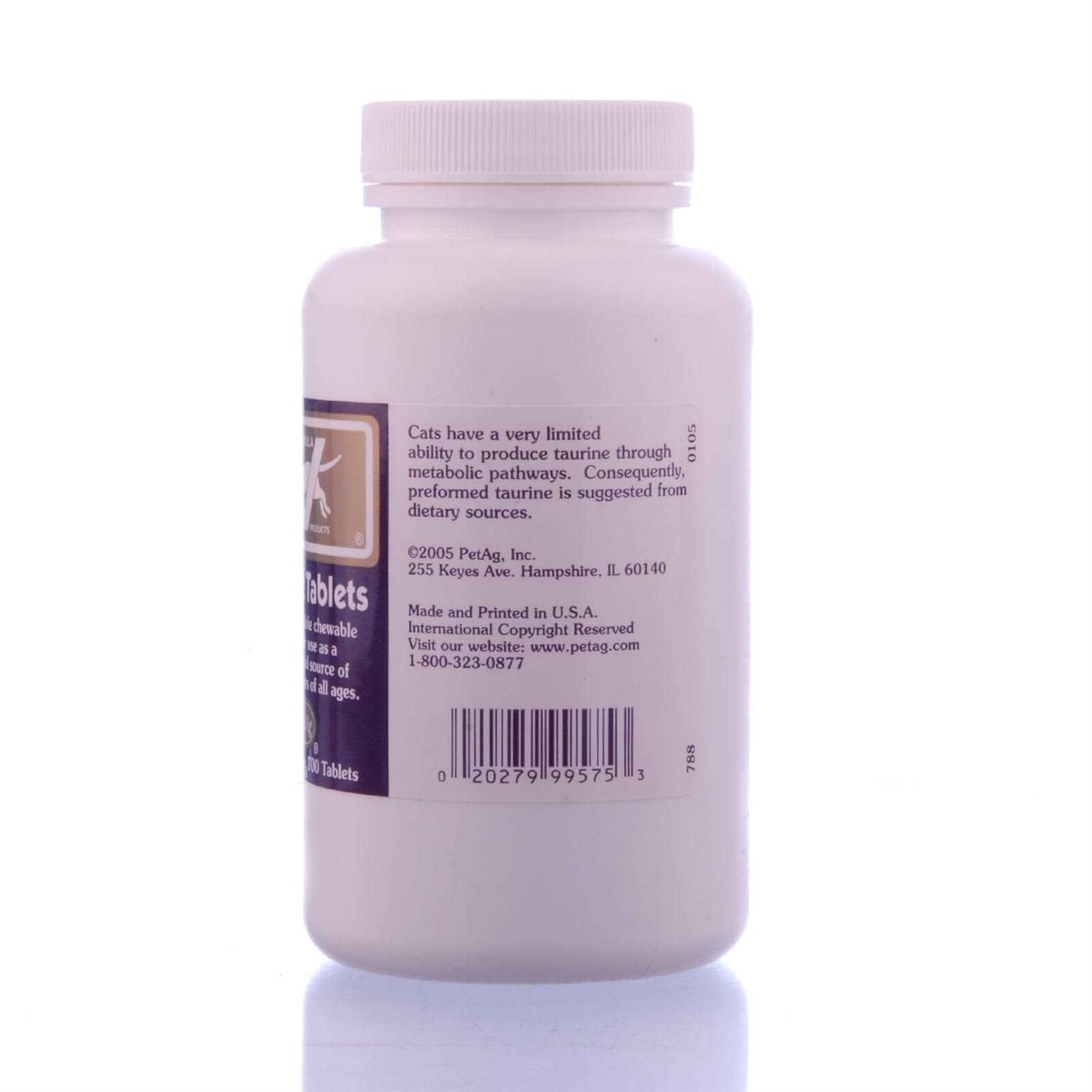 Alternative view of PetAg Taurine 100 Chewable Tablets
