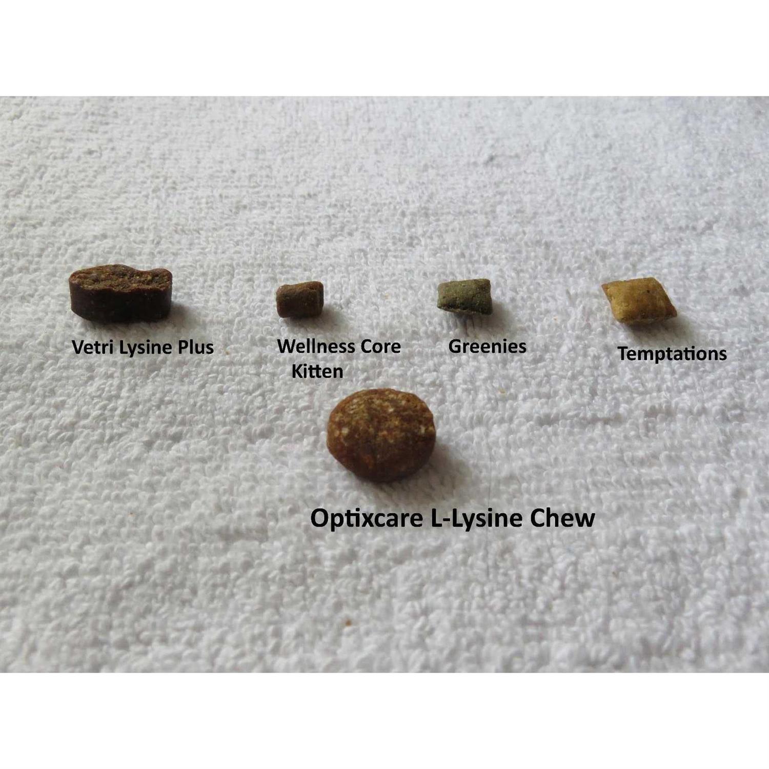 Alternative view of Optixcare L-Lysine Chews for Cats & Kittens