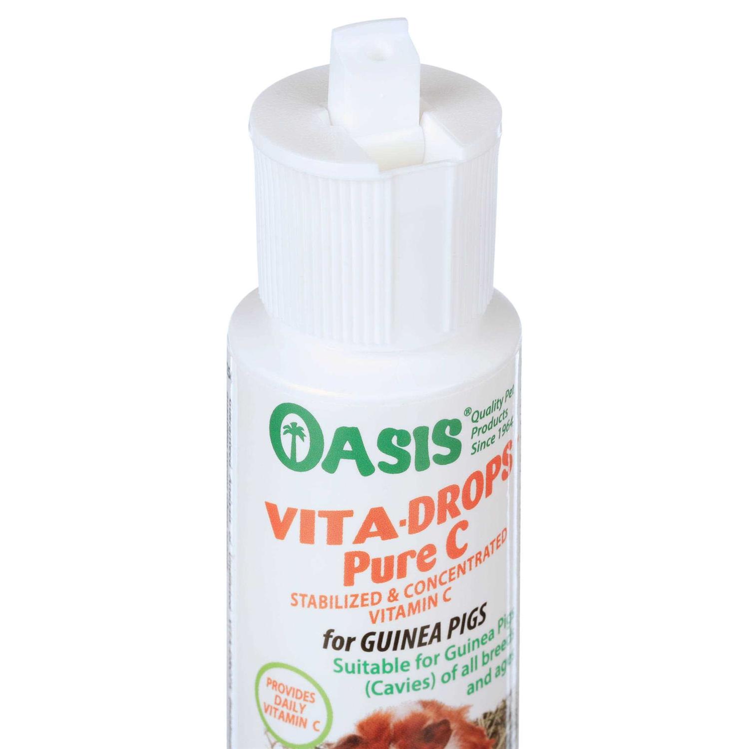 Alternative view of Oasis Vita-Drops Pure C for Guinea Pigs