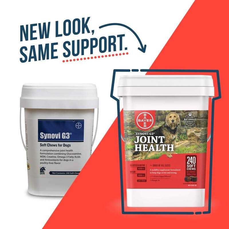 Alternative view of Synovi G3 Soft Chews Joint Supplement for Dogs