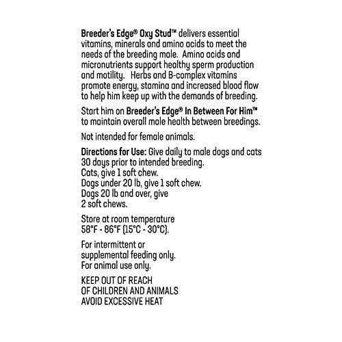 Alternative view of Revival Animal Health Breeder's Edge Oxy Stud Male Performance Supplement