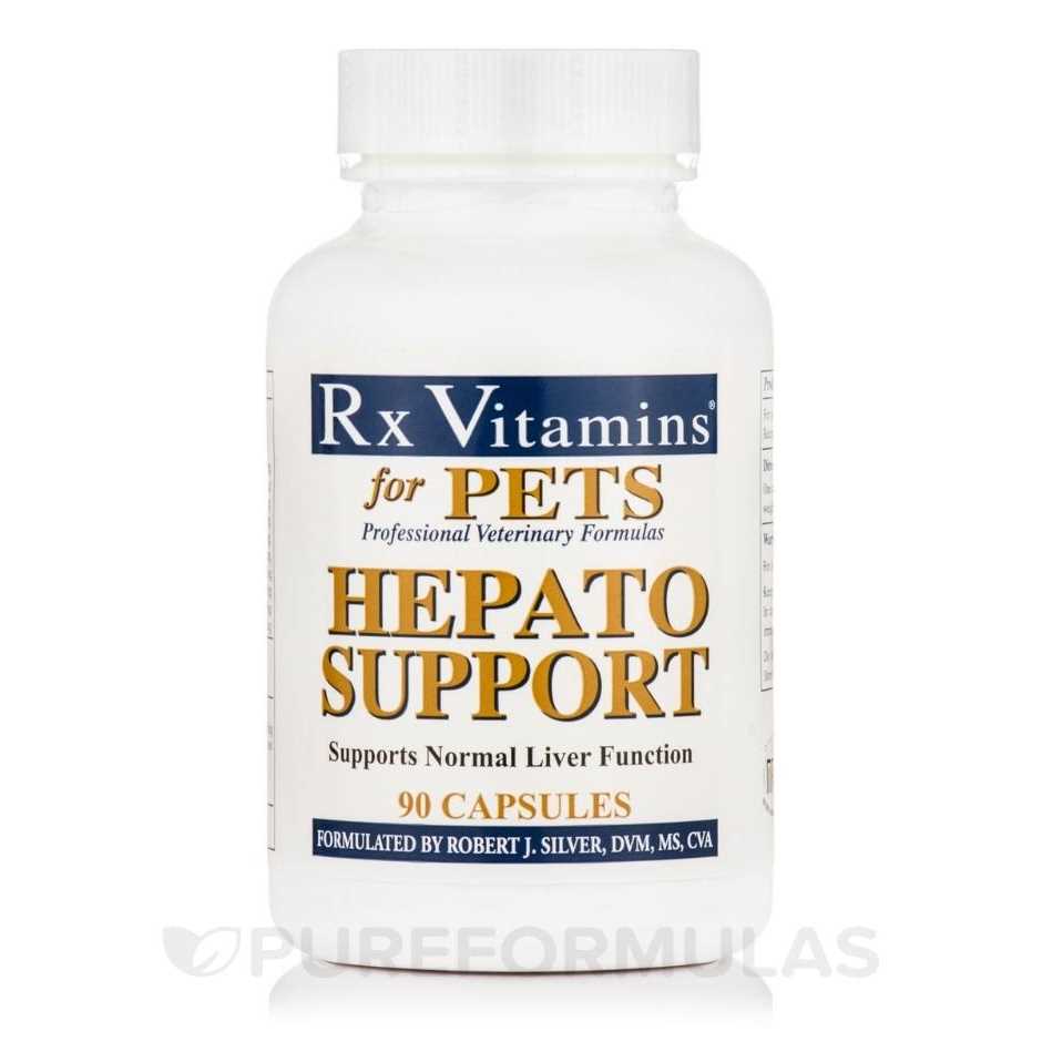 Alternative view of Rx Vitamins Liquid Hepato for Pets Chicken