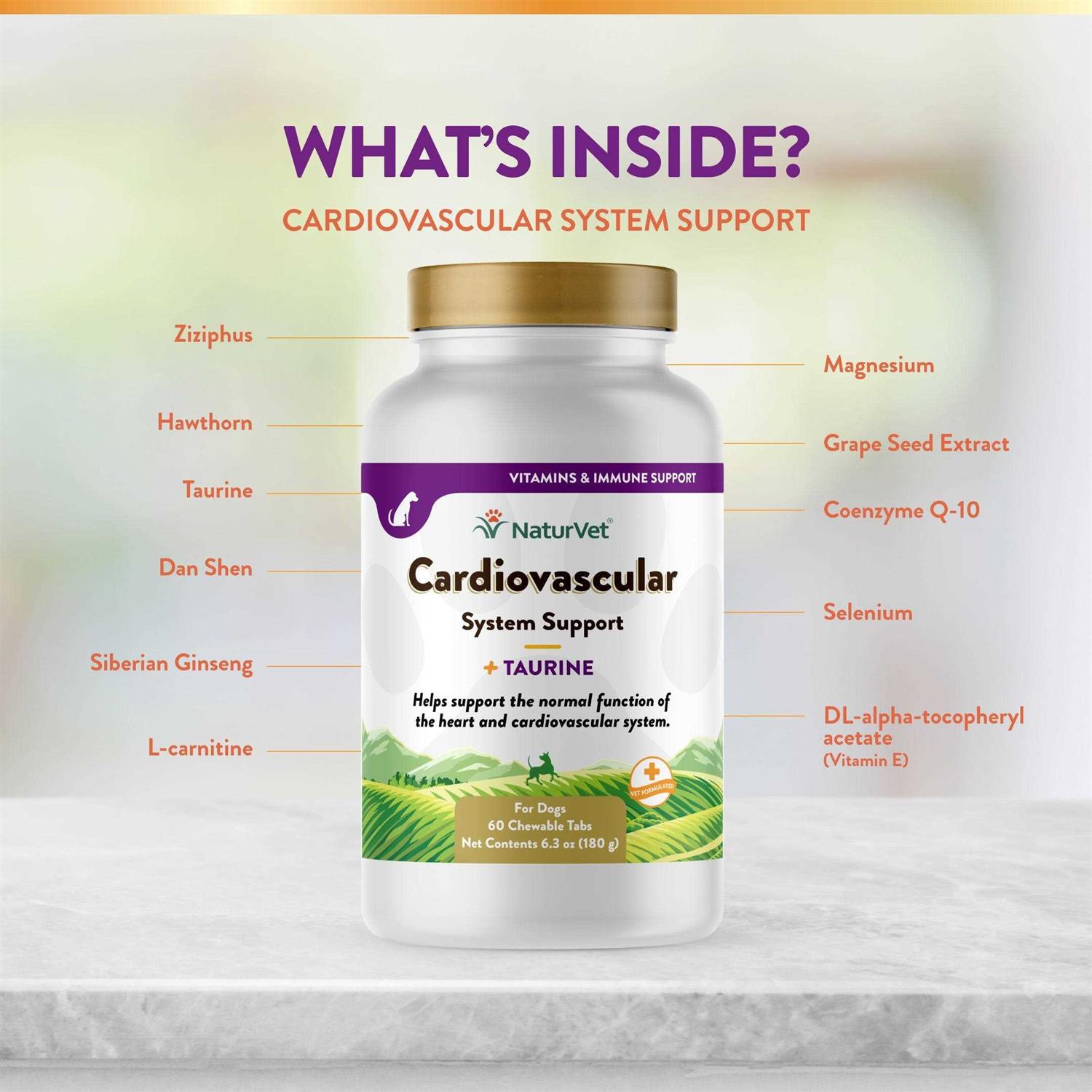 Alternative view of NaturVet Cardiovascular Support for Dogs