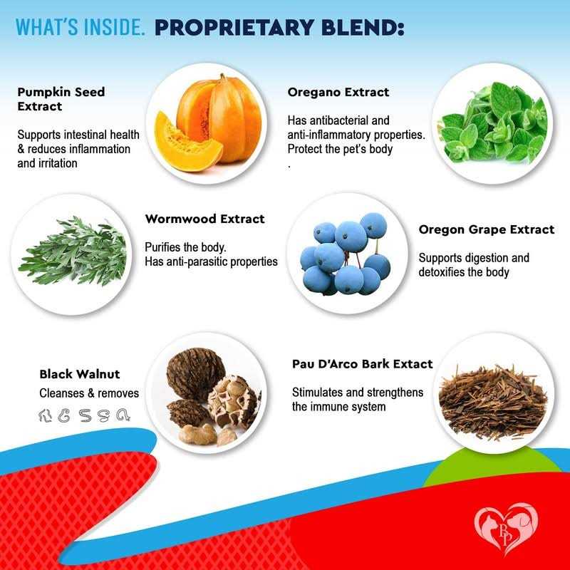 Alternative view of Beloved Pets Cats & Dogs Liquid Herbal Medicine & Natural Broad Spectrum Treatment for Tapeworm, Whipworm, Roundworm, and Hookworm
