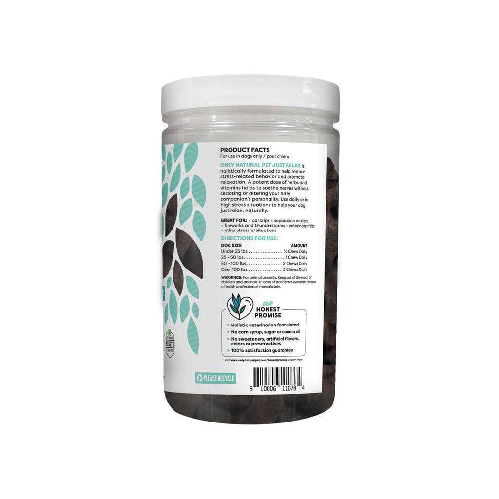 Alternative view of Only Natural Pet Just Relax Herbal Calming Soft Chews