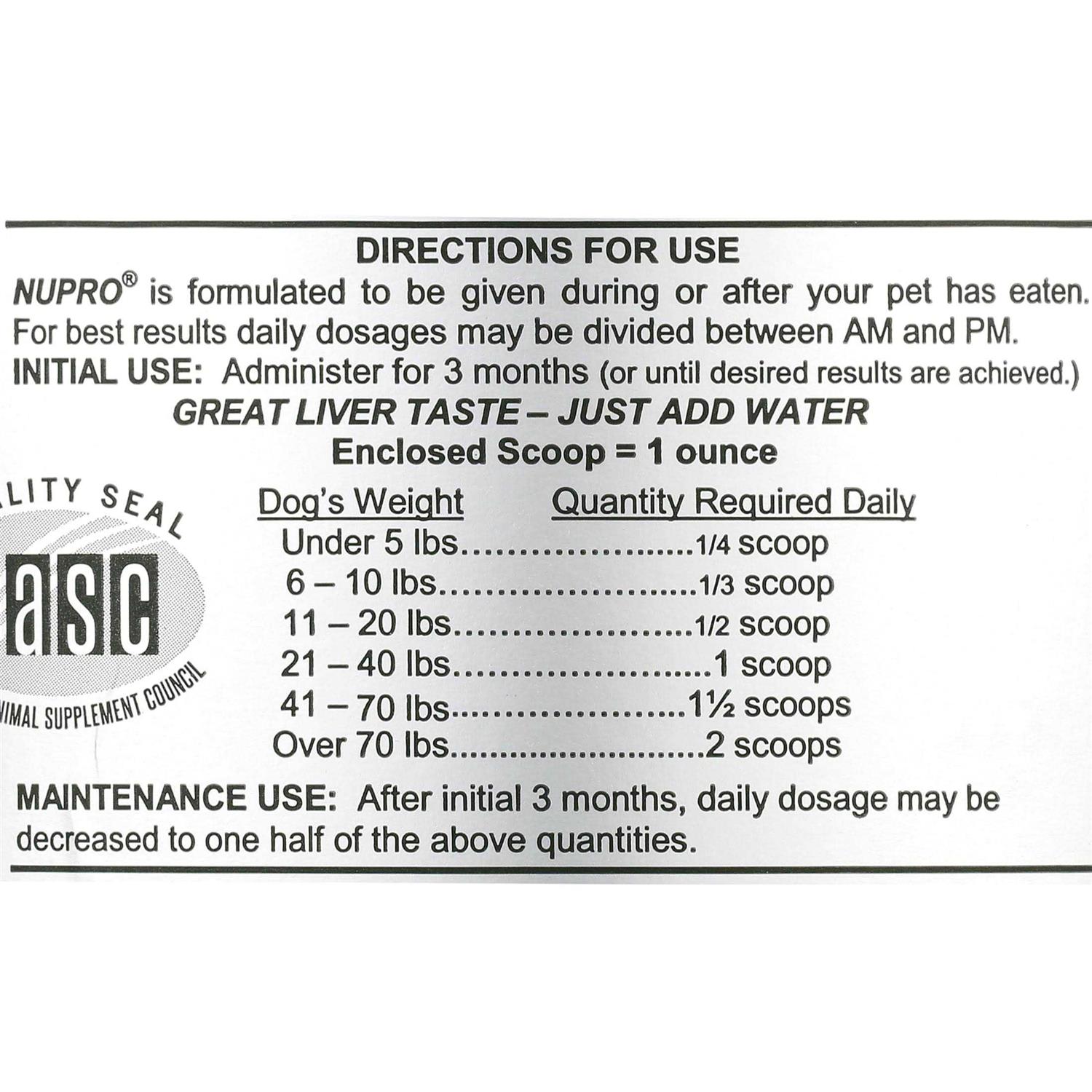 Alternative view of Nupro Joint Supplement