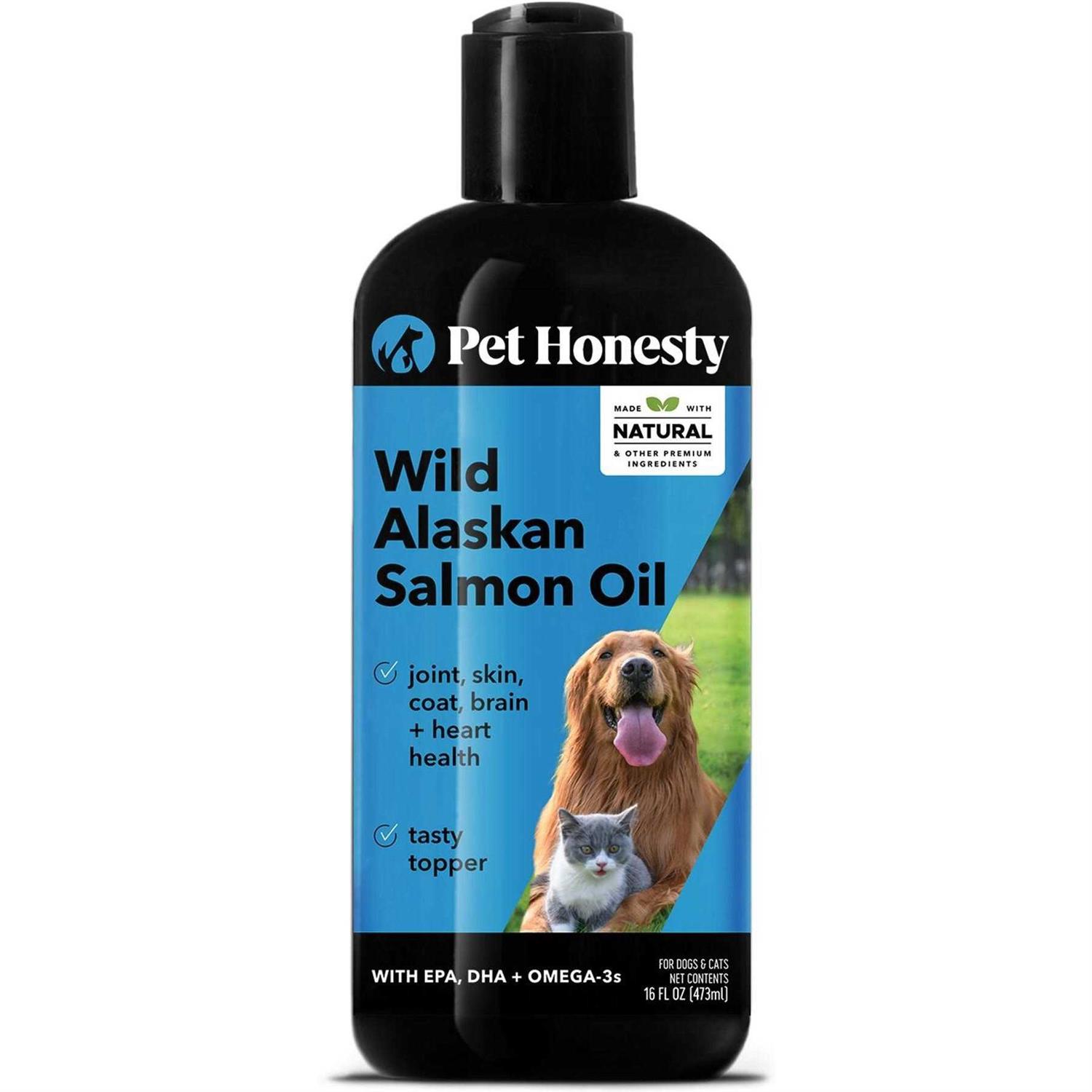 Pet Honesty Wild Alaskan Salmon Oil for Dogs & Cats