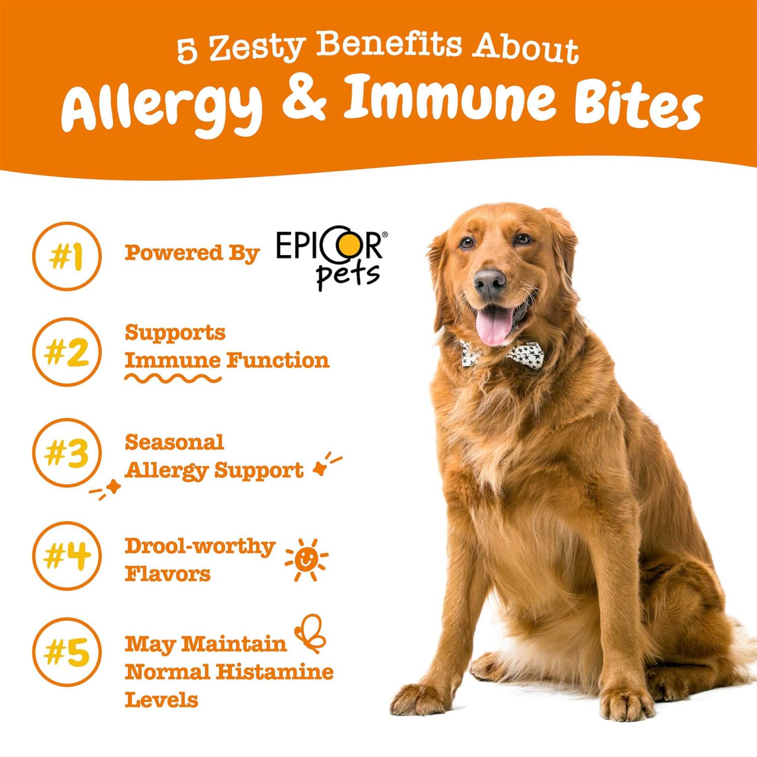 Alternative view of Zesty Paws Aller-Immune Bites for Dogs