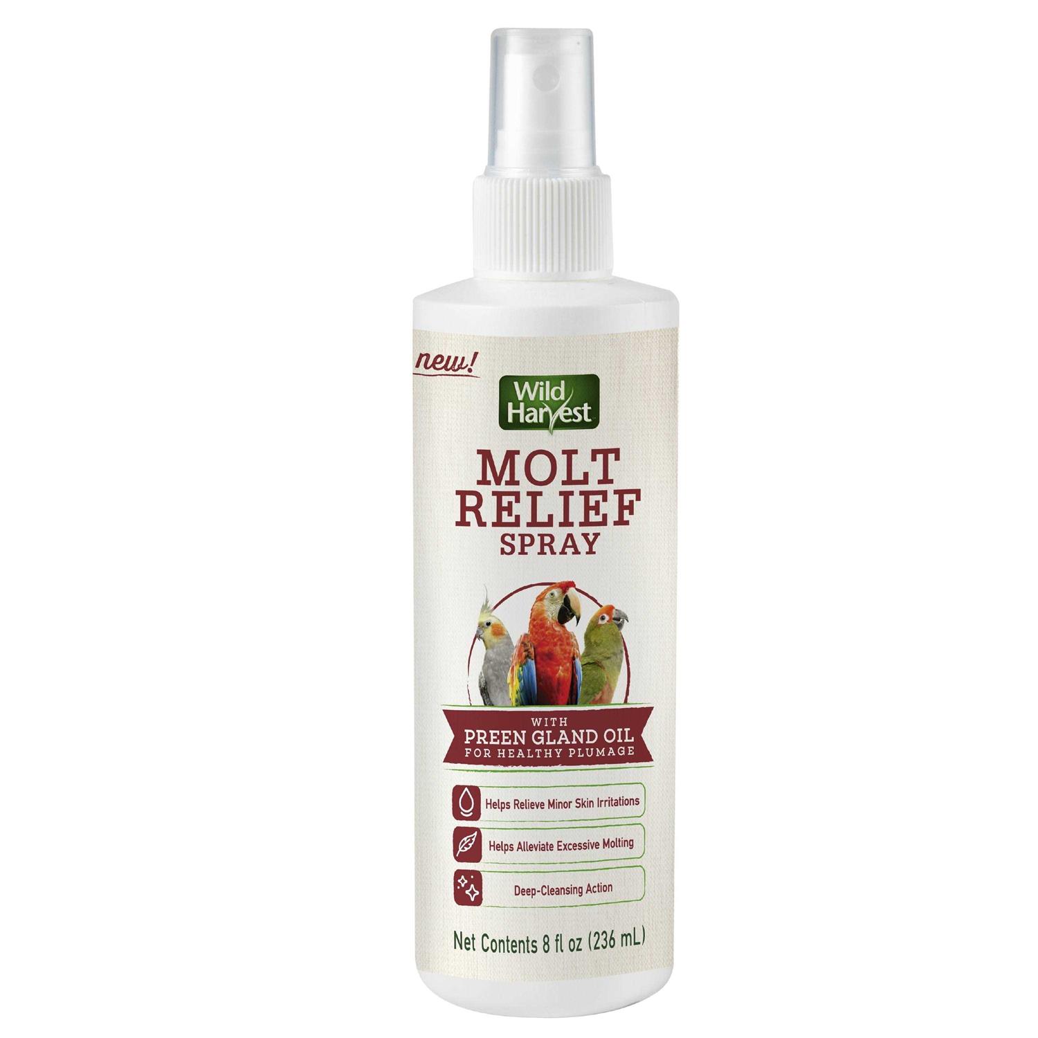 Wild Harvest Molt Relief Spray for All Birds