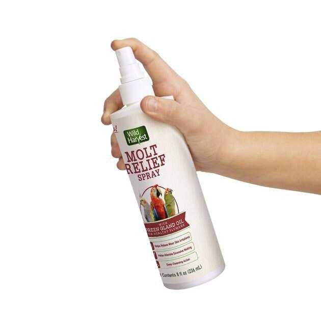 Alternative view of Wild Harvest Molt Relief Spray for All Birds