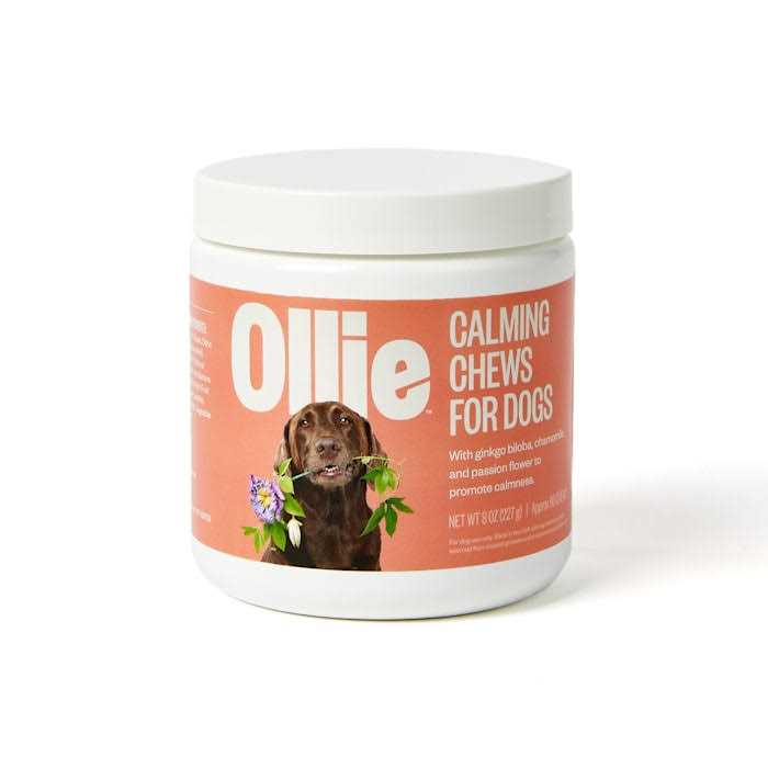 Ollie Calming Chews Dog Supplements