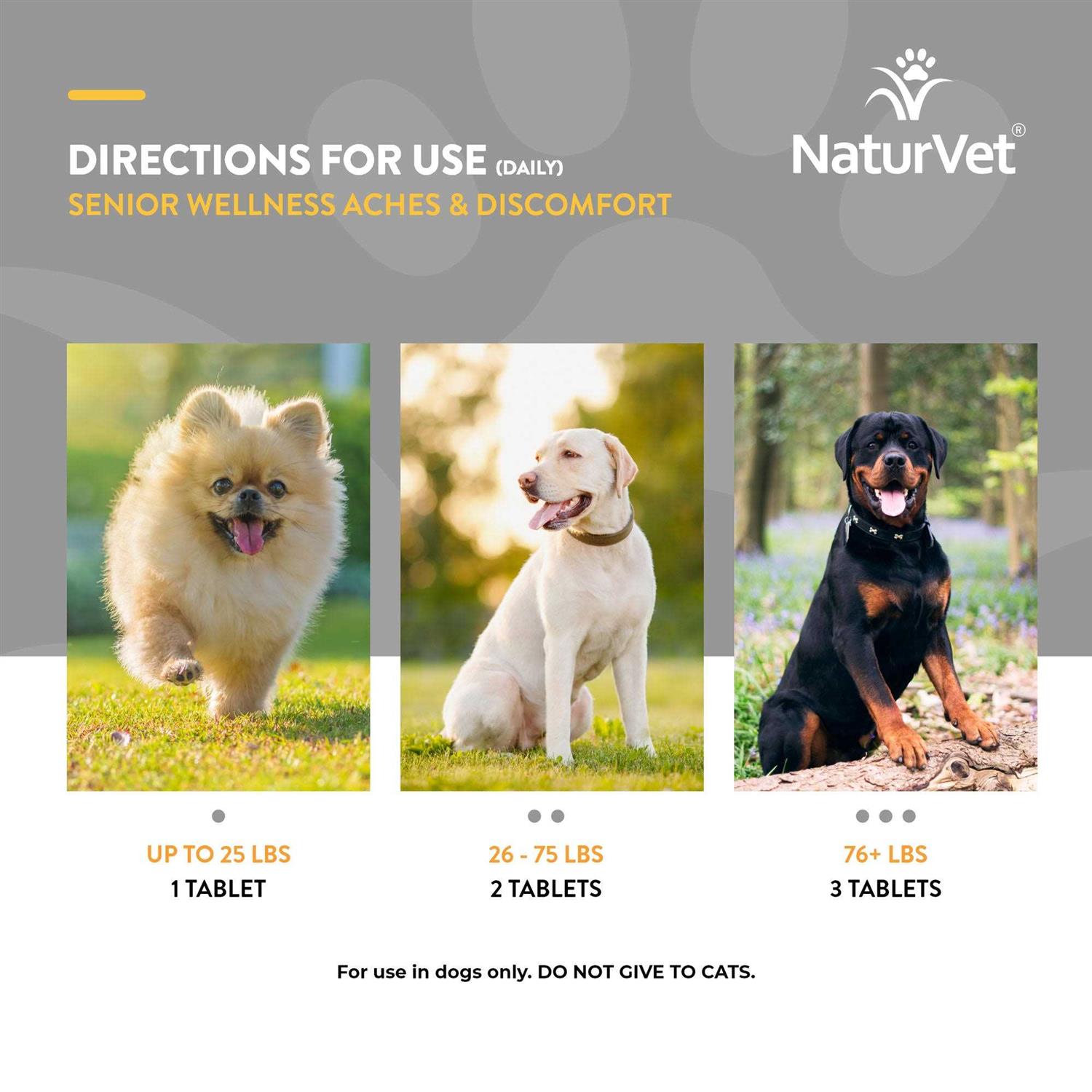 Alternative view of NaturVet Senior Aches & Discomfort