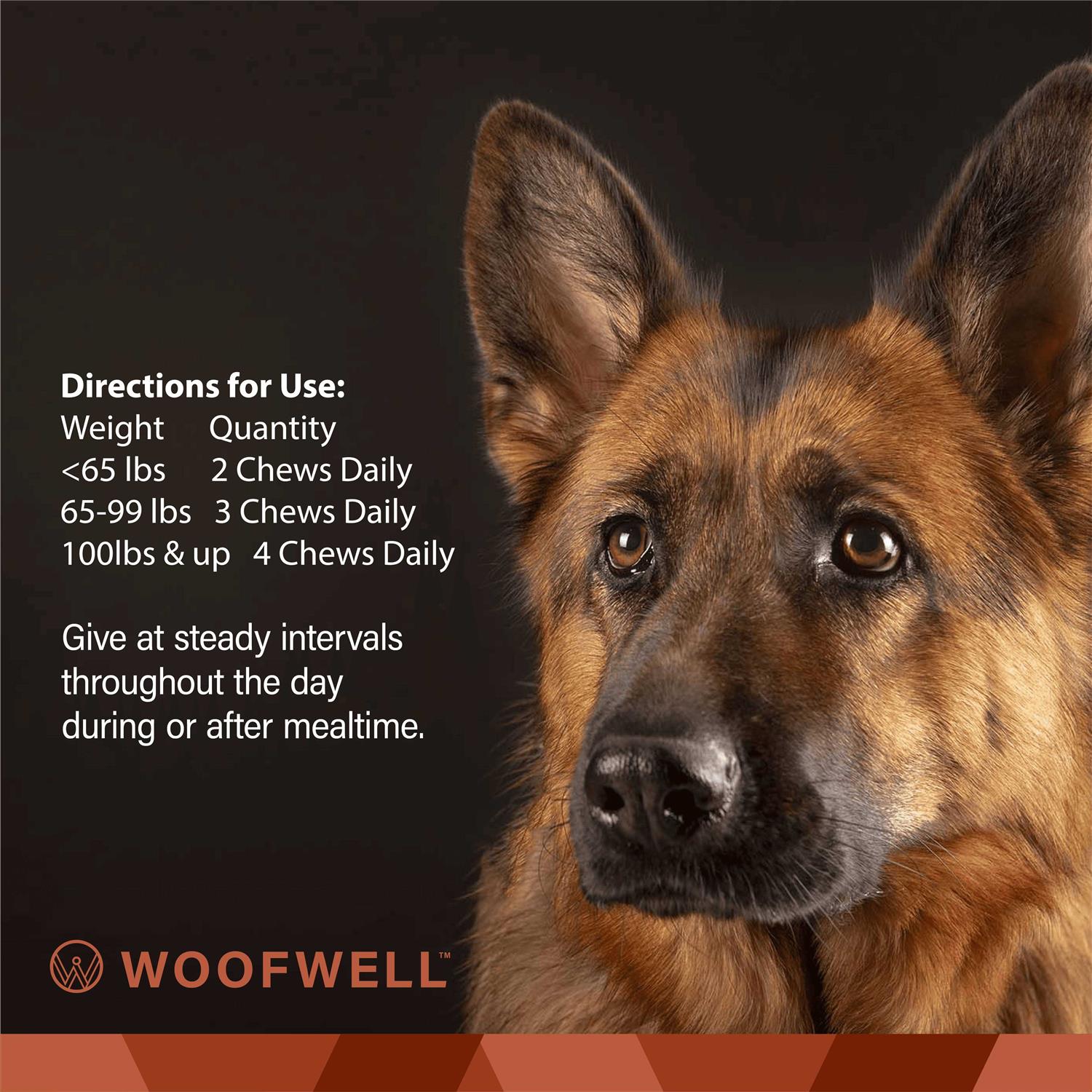 Alternative view of WoofWell German Shepherd Health Support Supplement